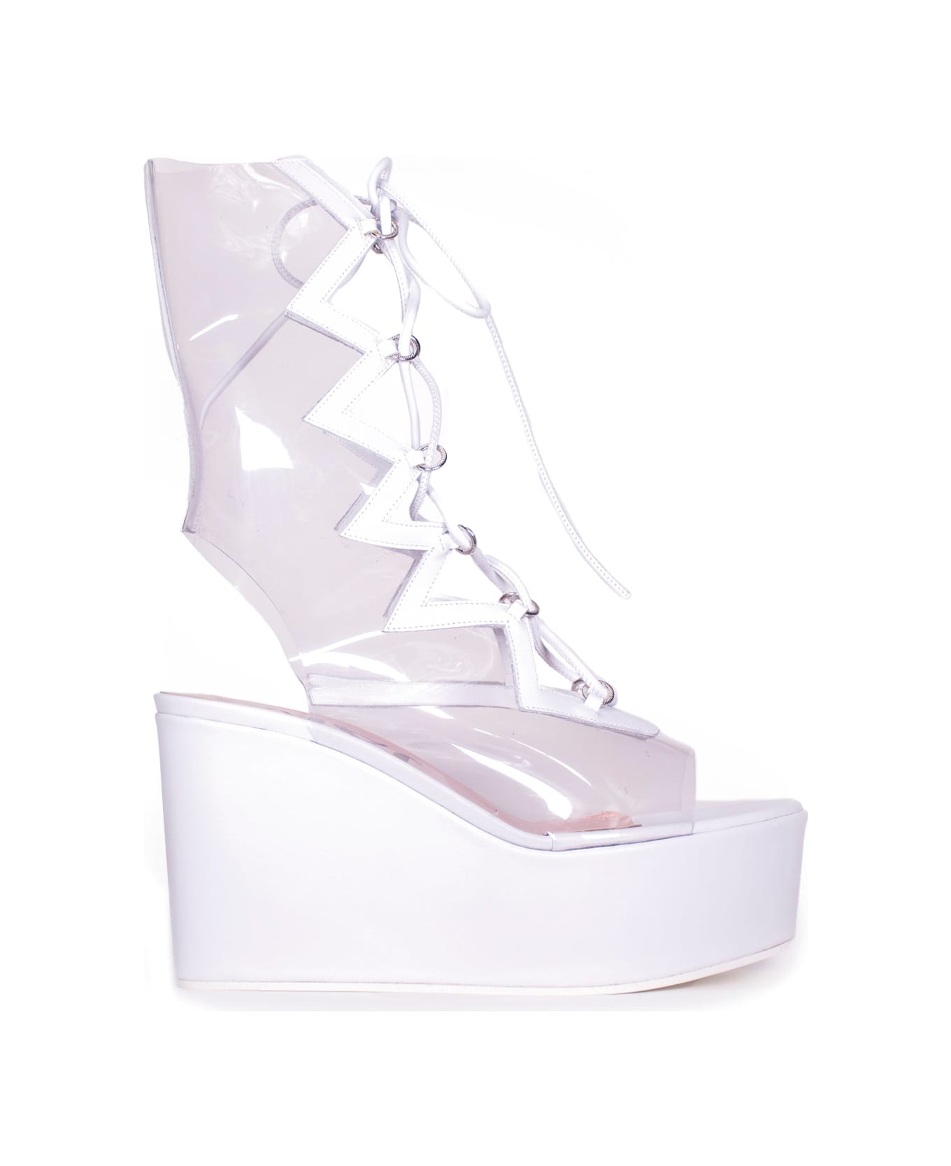 Sara Battaglia Hot Stuff - White 
Transparent 