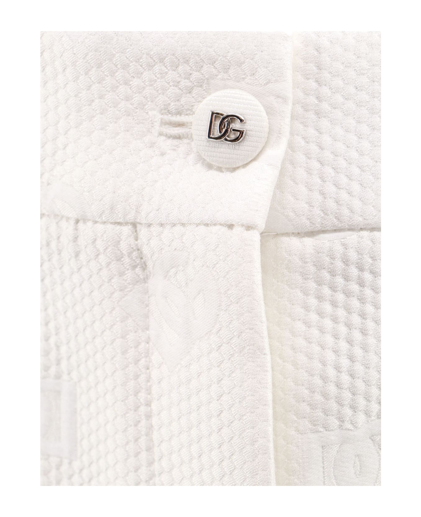 Dolce pattern & Gabbana Shorts - White