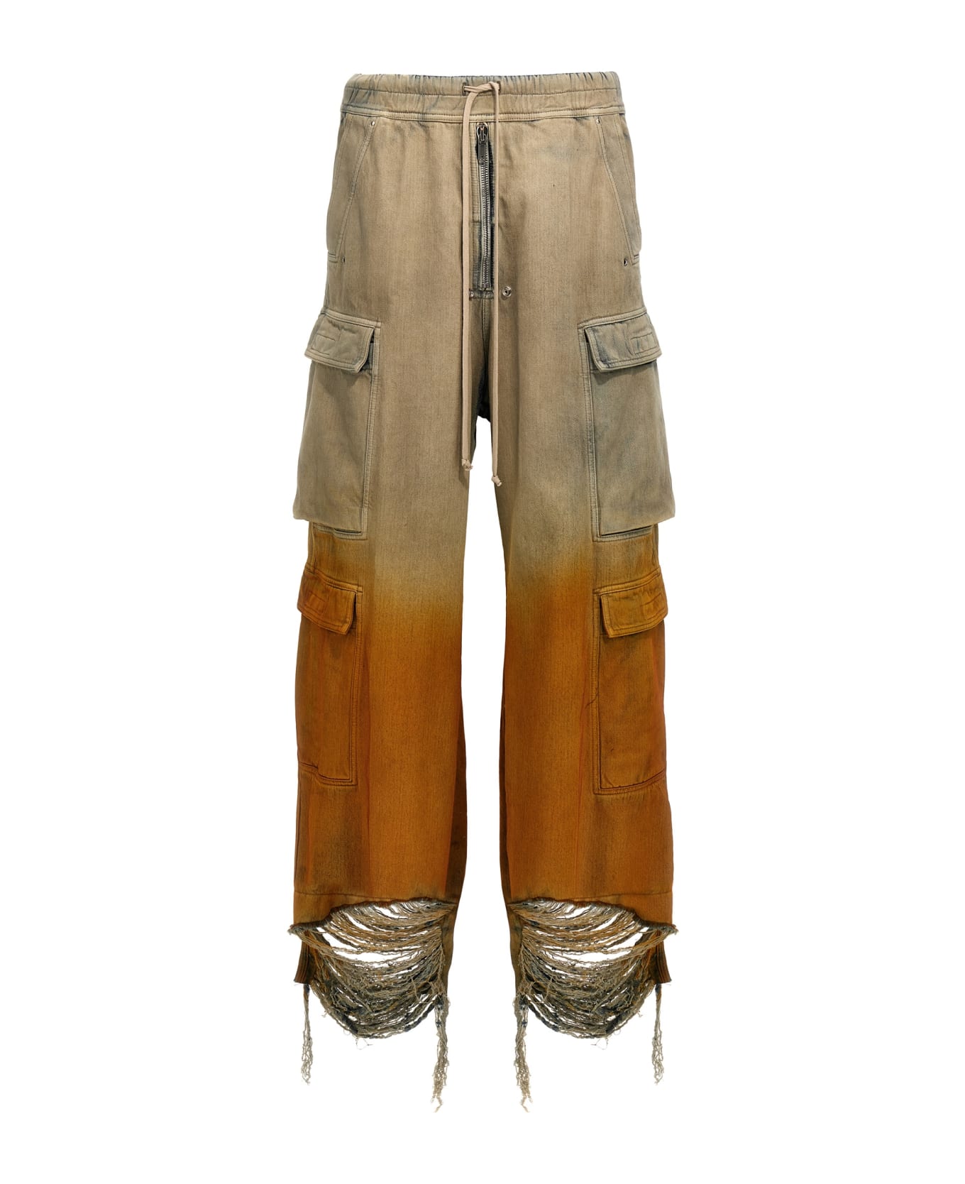 DRKSHDW 'double Cargo Jumbo Belas' Jeans - Multicolor