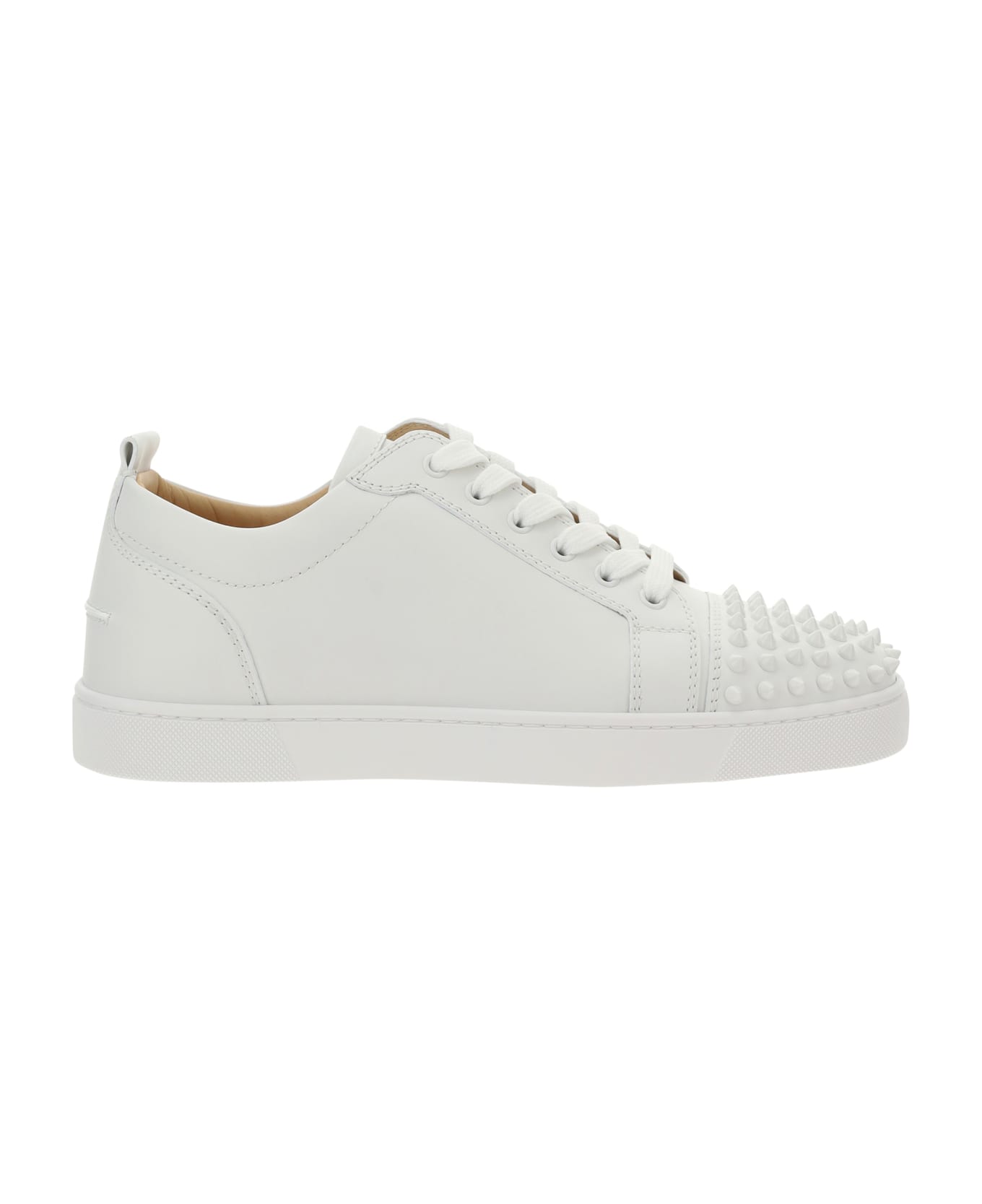 Christian Louboutin Louis Junior Spikes Sneakers - White White