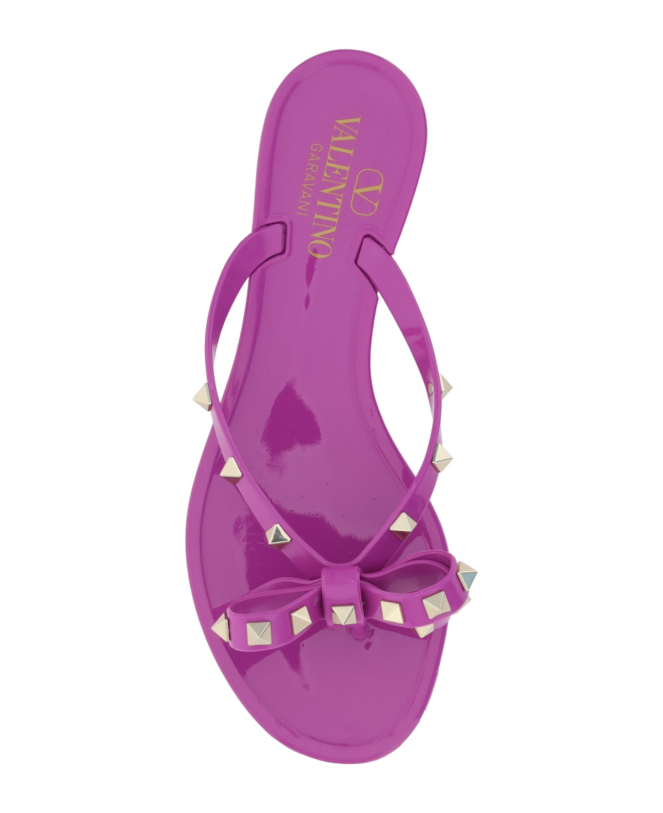 Valentino Garavani Summer Pool Sandals - Vivid Violet