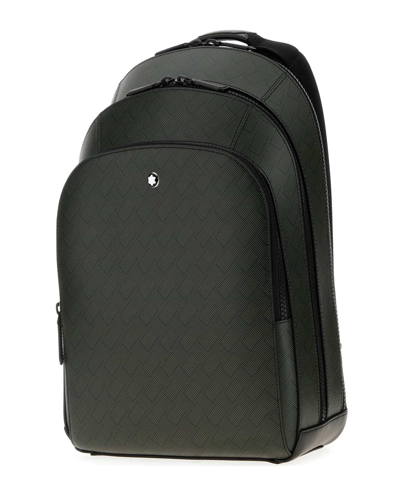 Montblanc Printed Leather Medium Backpack - 000