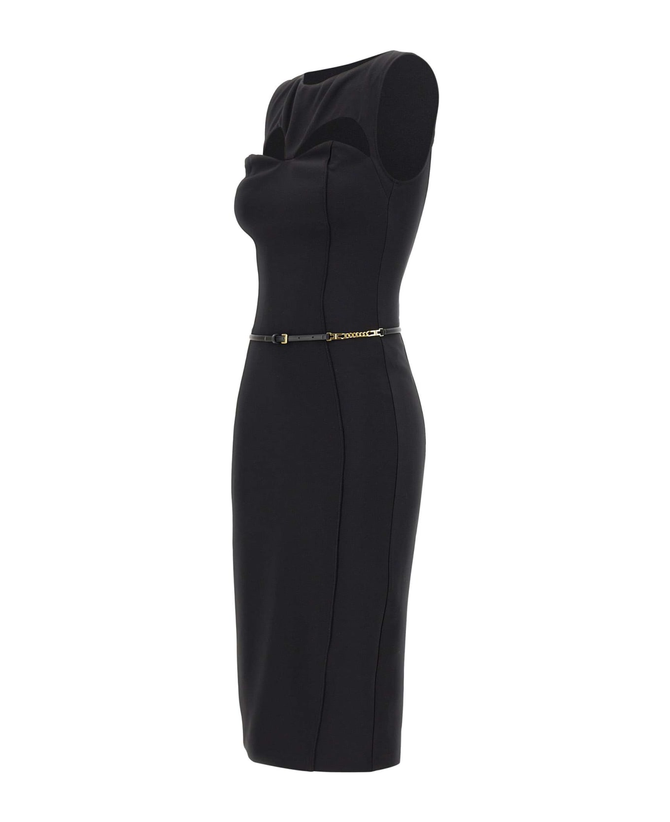 Elisabetta Franchi 'events' Dress - Black ワンピース＆ドレス