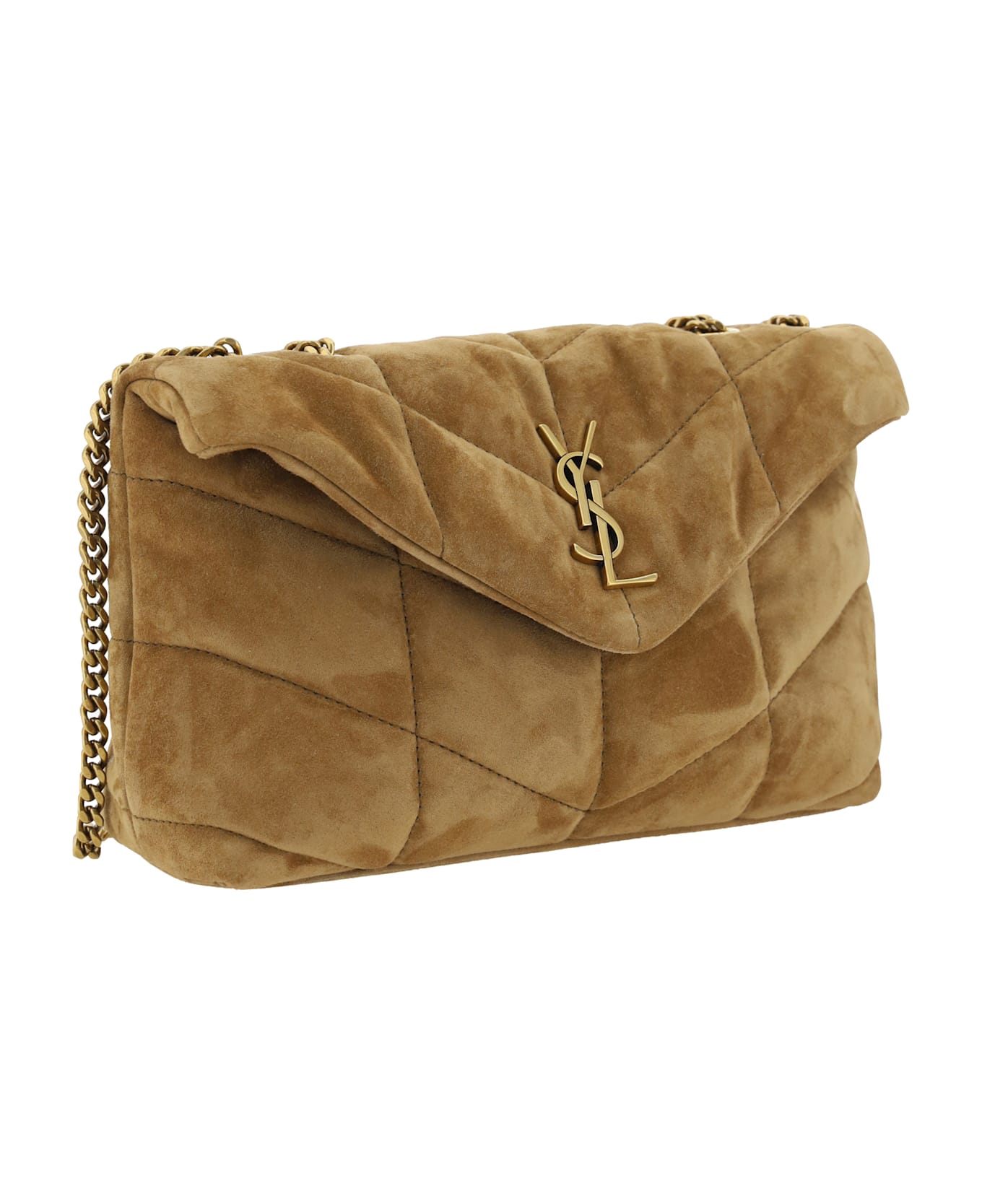 Saint Laurent Mini Shoulder Bag - Golden Leaf