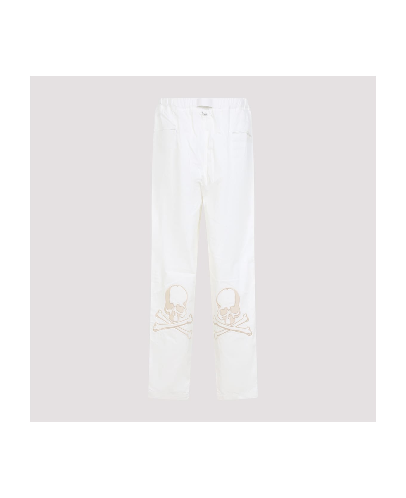 MASTERMIND WORLD Regular Fit Belted Easy Pants - White