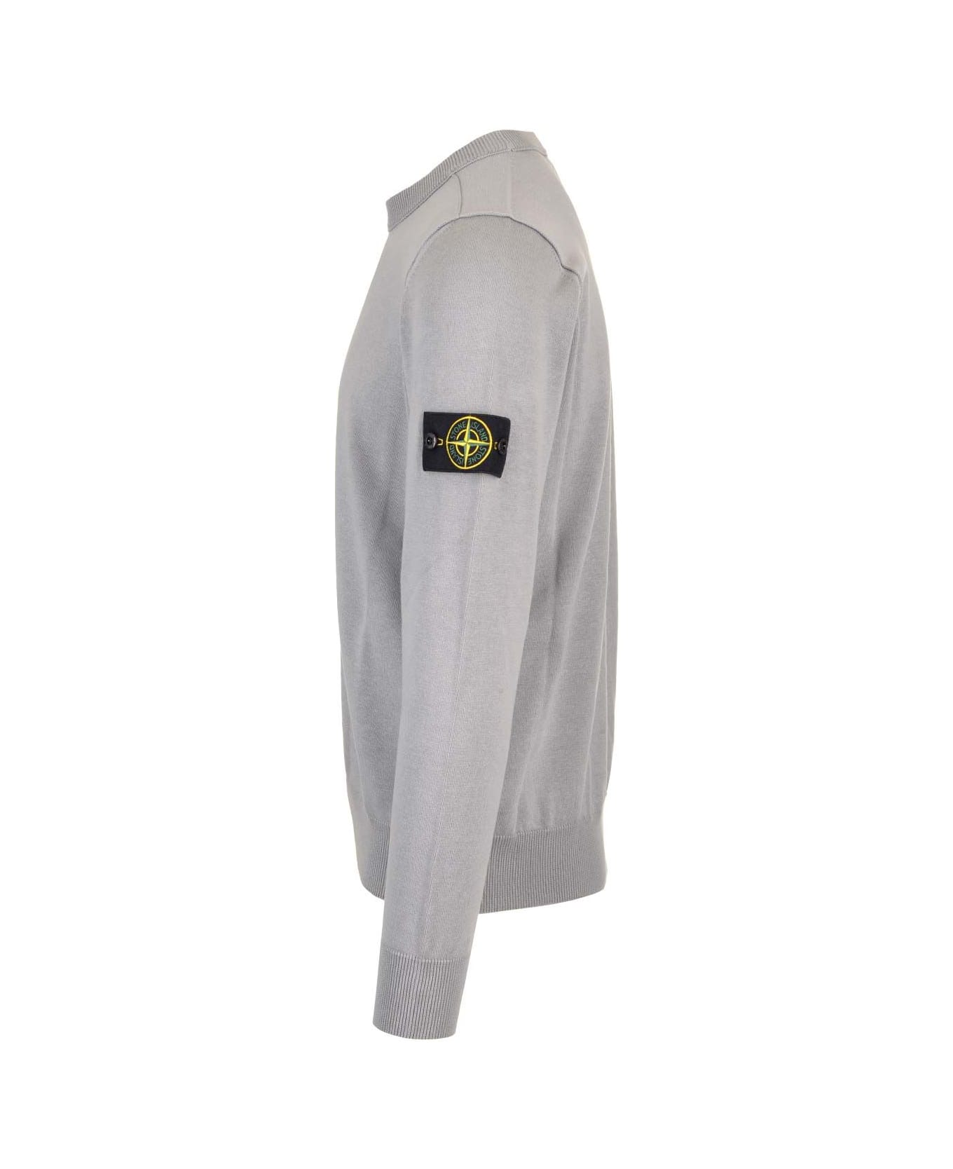 Stone Island Cotton Sweater - Grey