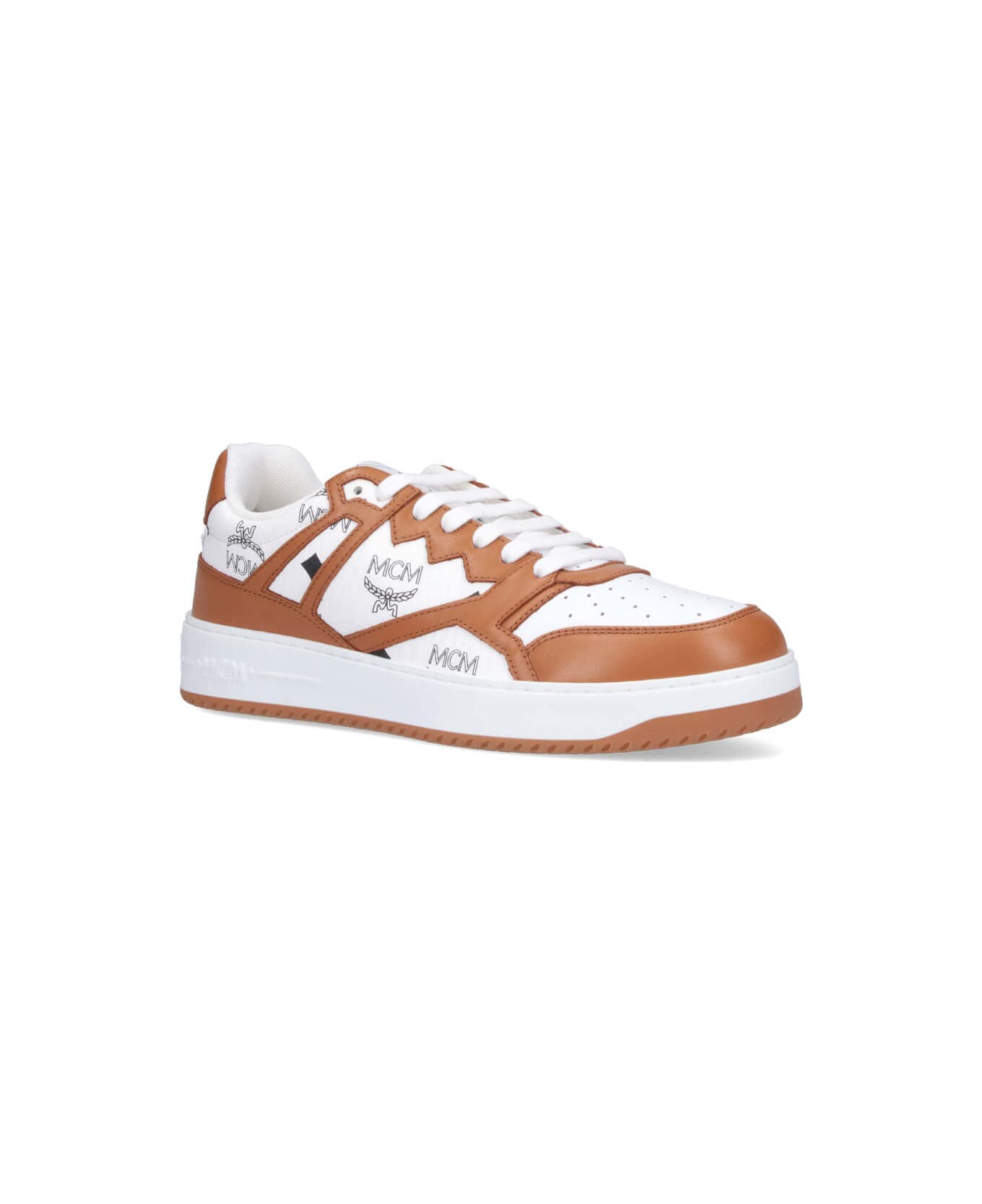 MCM "neo Terrain Lo" Low-top Sneakers - Brown