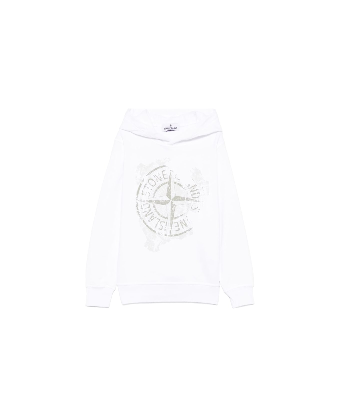Stone Island Sweatshirt - WHITE