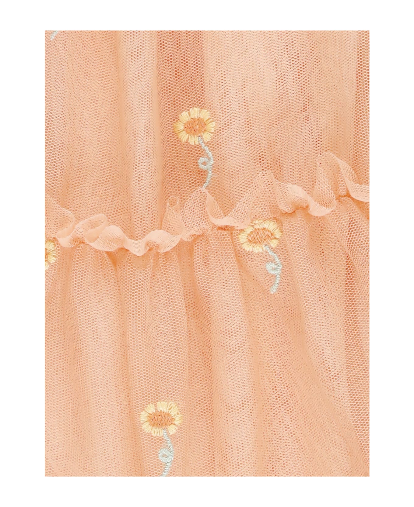 Stella McCartney Sunflower Embroidery Skirt - Pink ボトムス