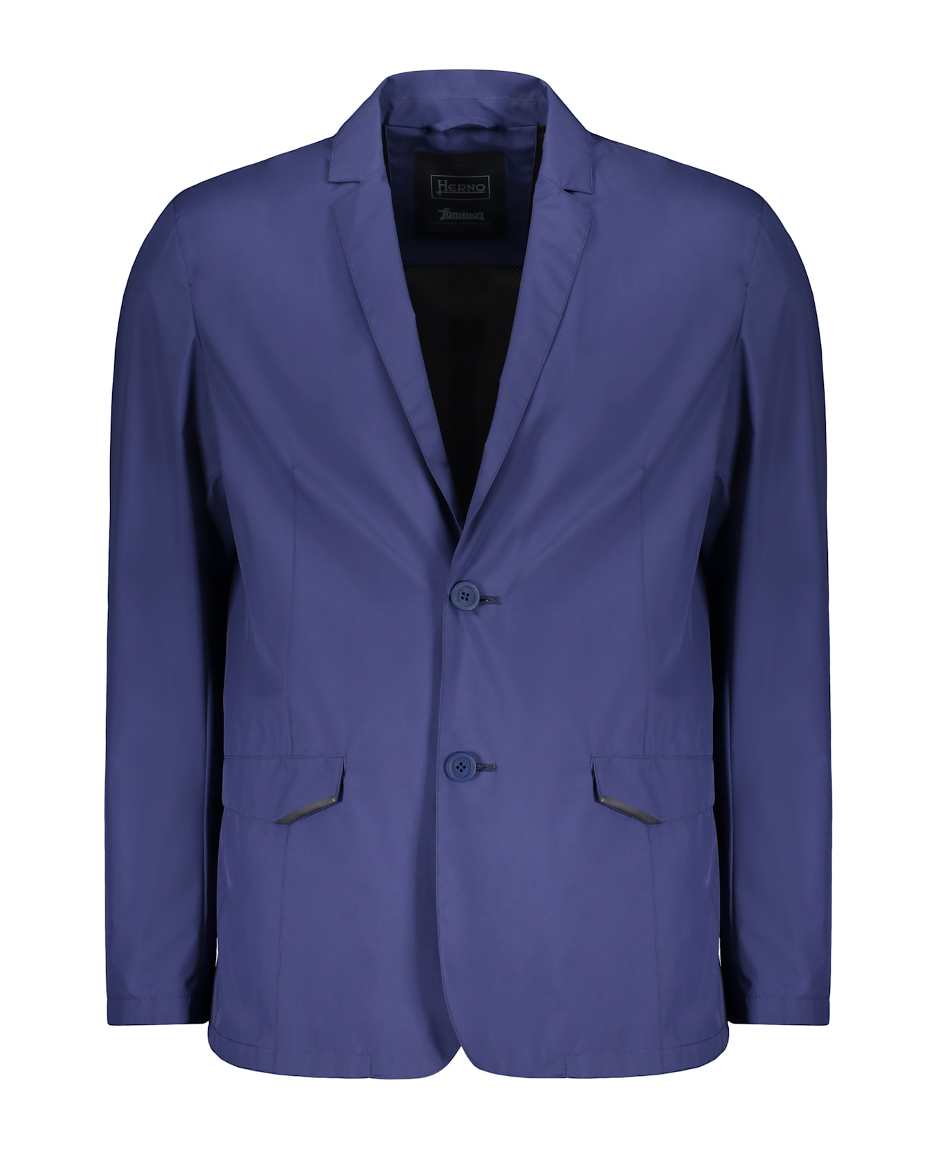 Herno Single-breasted Two-button Blazer - blue