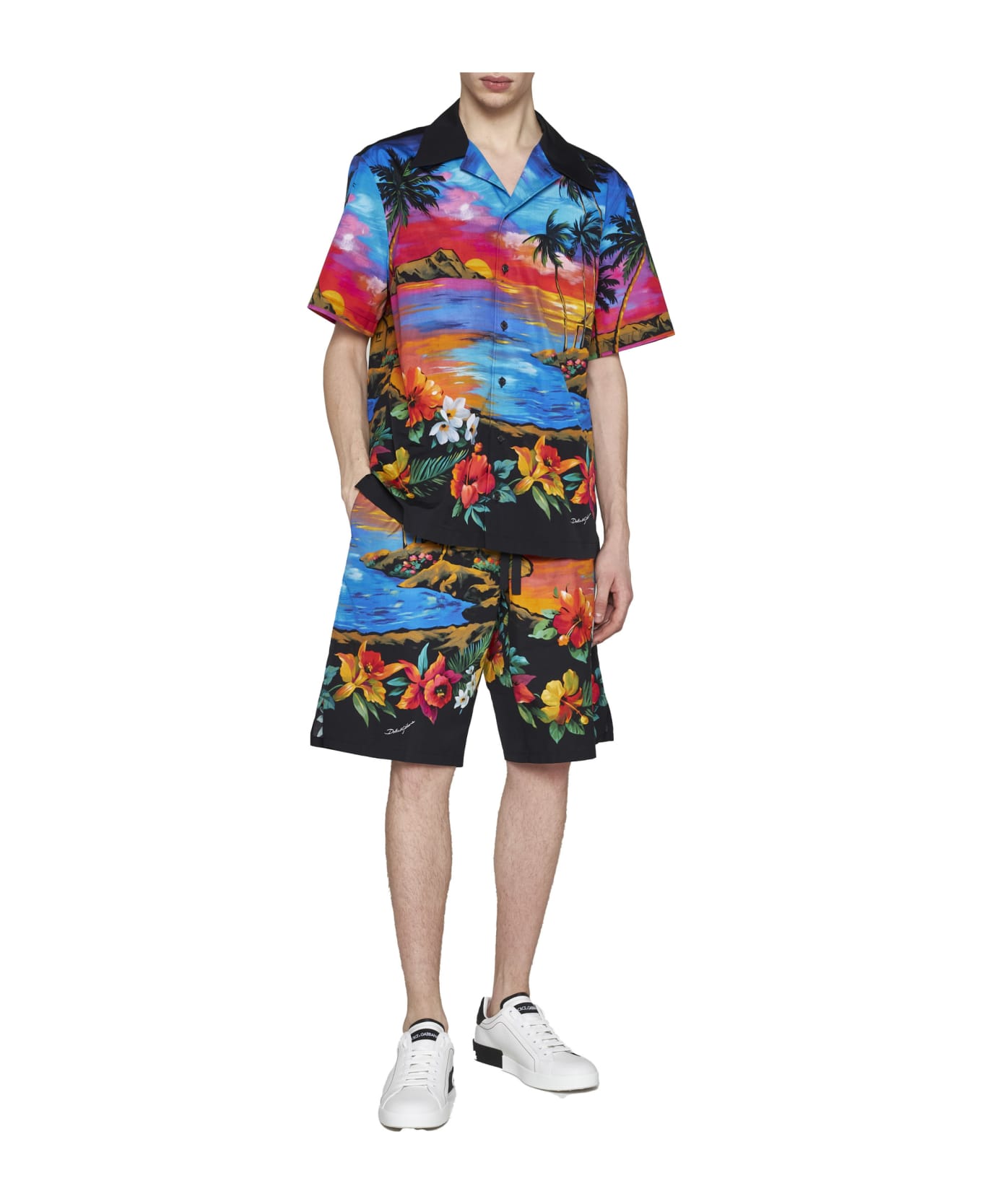 Dolce & Gabbana Bermuda Shorts - Hawaii ショートパンツ