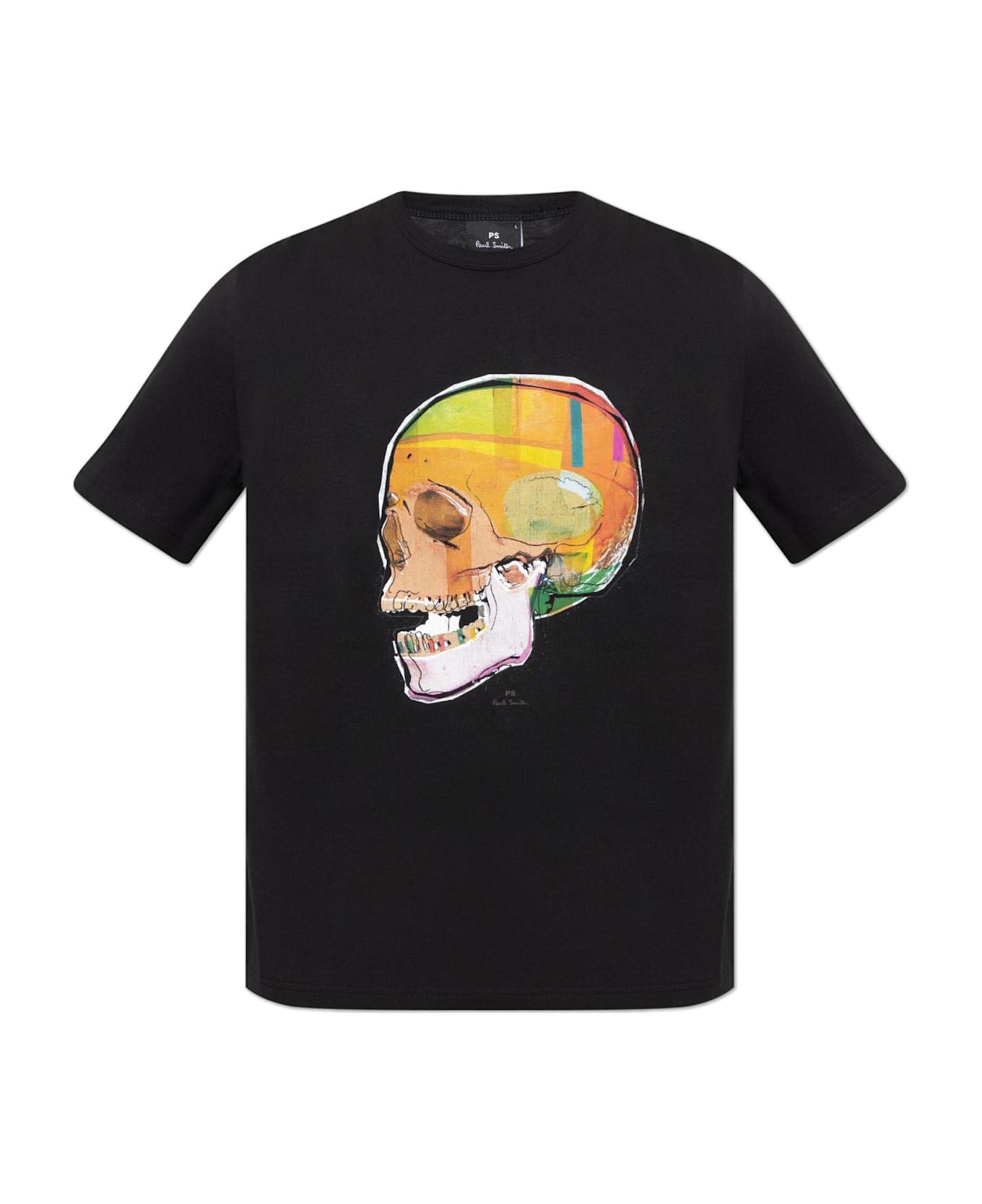Paul Smith Ps Paul Smith T-shirt With Print - BLACK