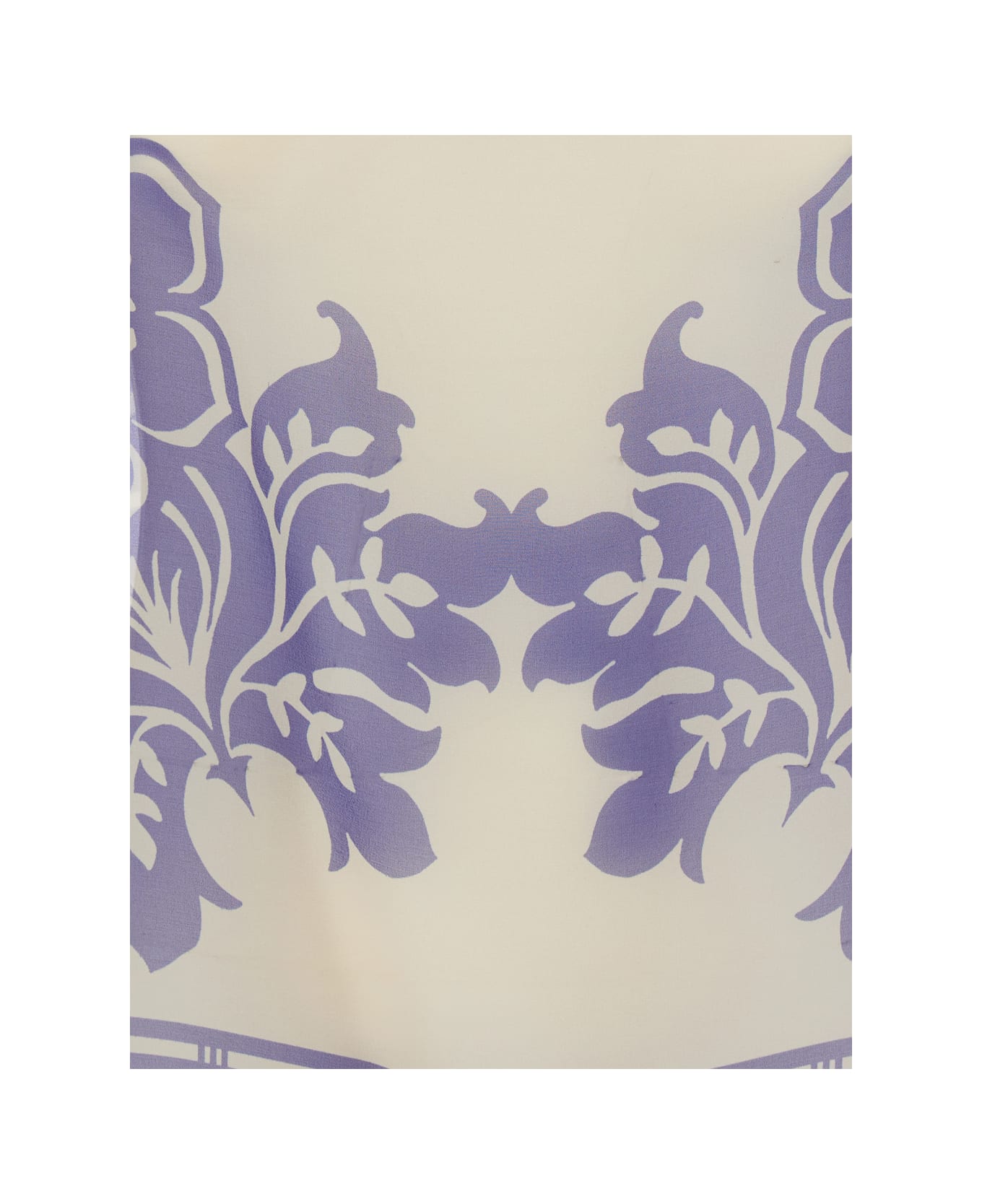Etro Cape With All-over Paisley Print - Blu