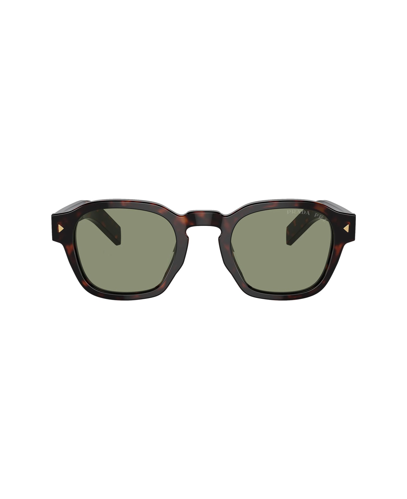 Prada Eyewear Prada Pra16s 17n20g Tartarugto Polarizzato Sunglasses - Marrone サングラス