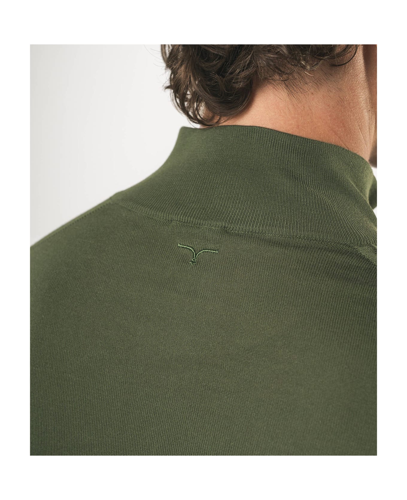 Larusmiani Sheffield Sweater Sweater - Olive
