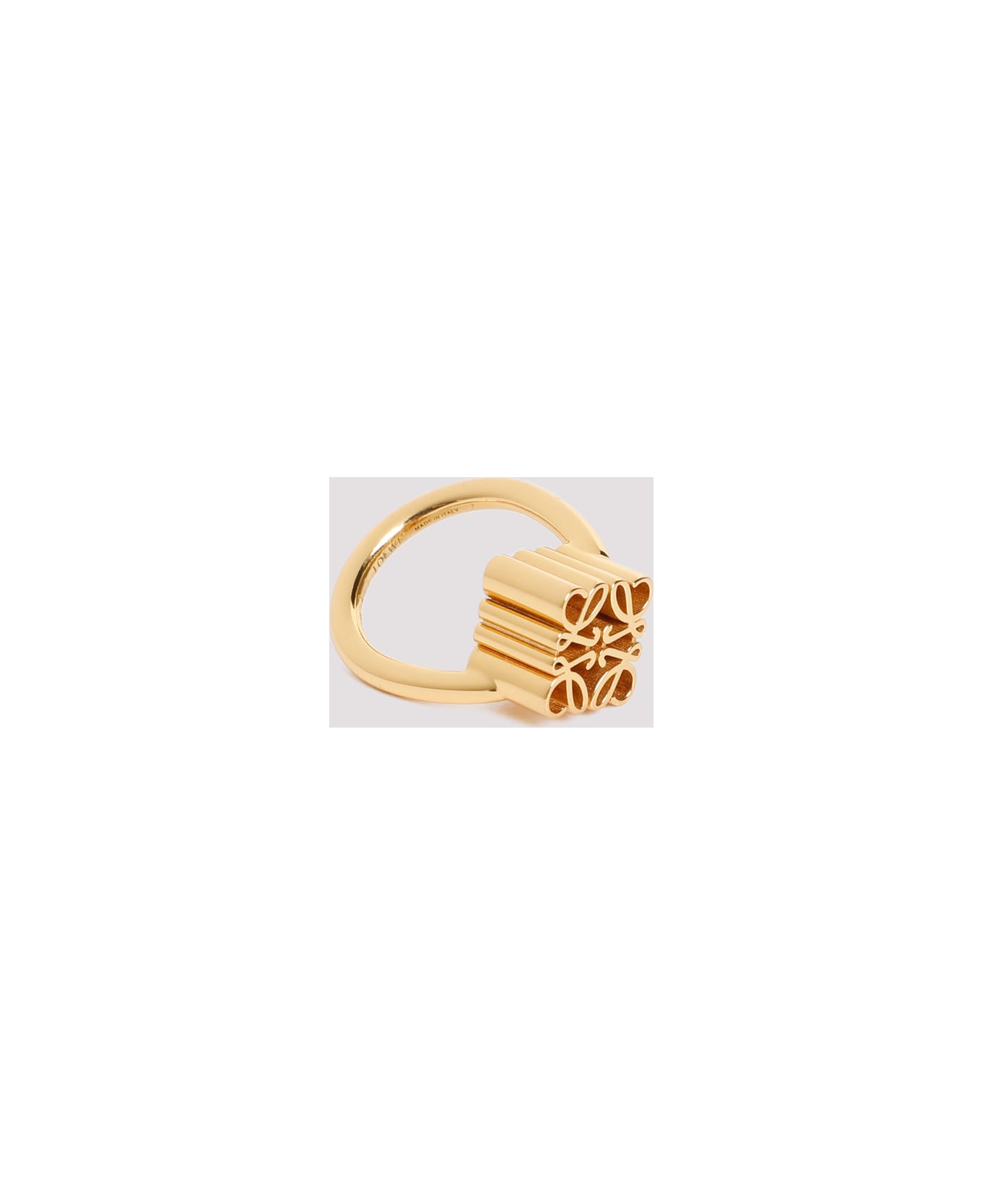 Loewe Single Anagram Ring - Gold