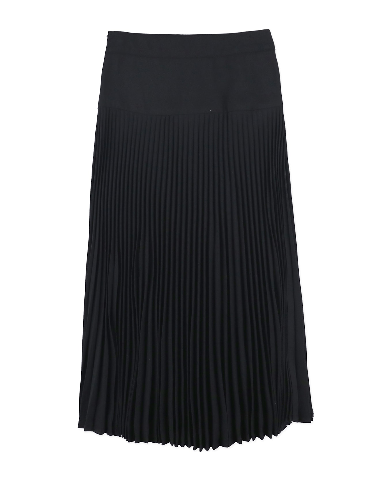 TwinSet Pleated Skirt - Black