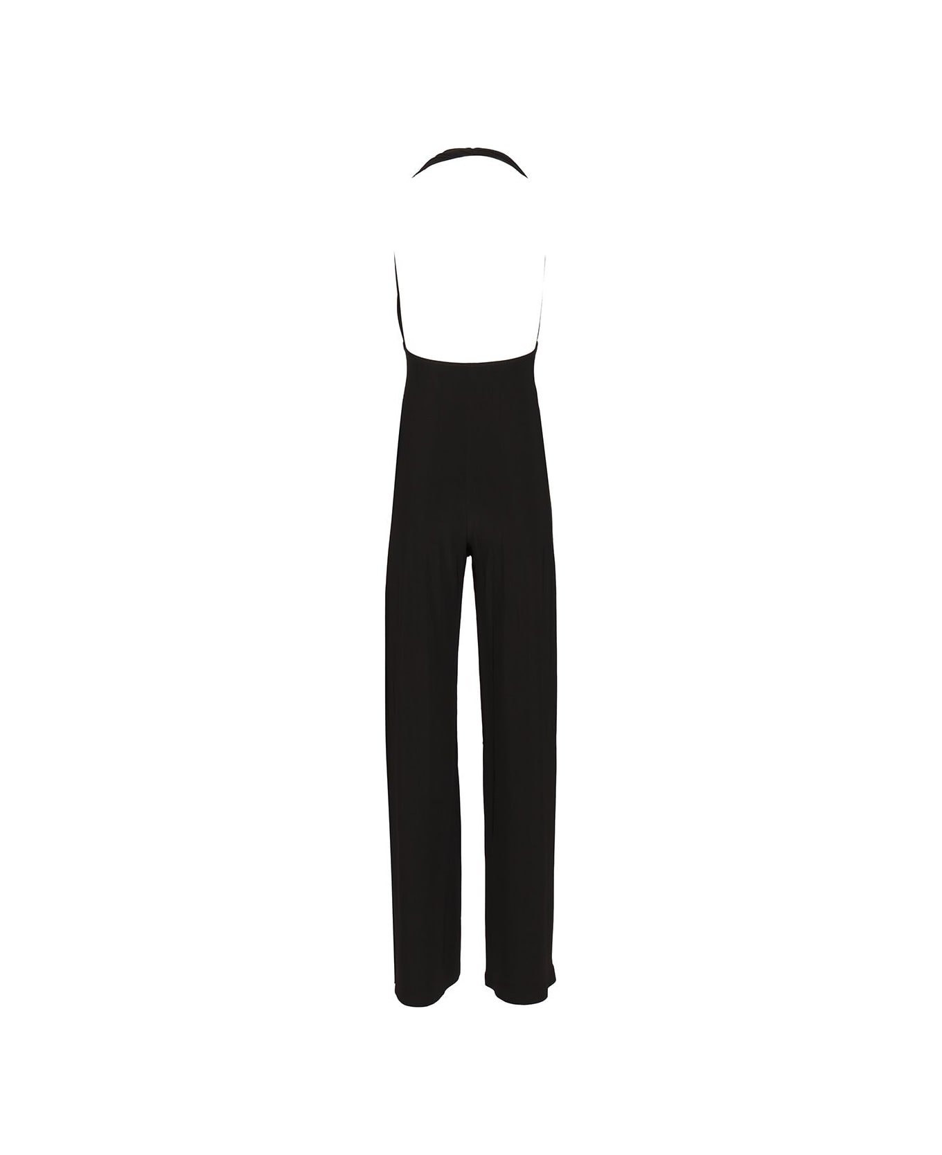 Norma Kamali Straight Leg Jumpsuit - Black