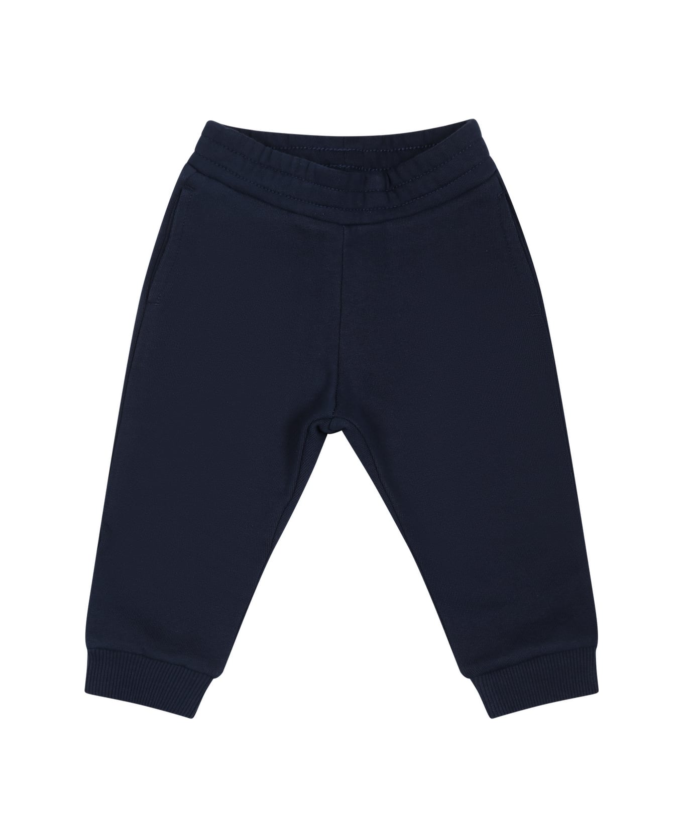 Kenzo Kids Blue Trousers For Baby Boy - Blue