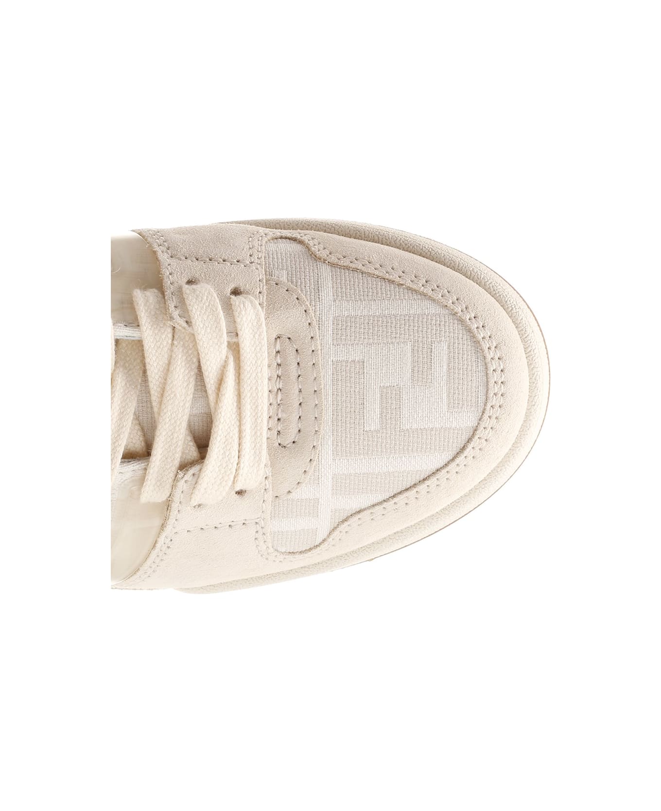 Fendi 'match' Sneakers - IVORY, beige