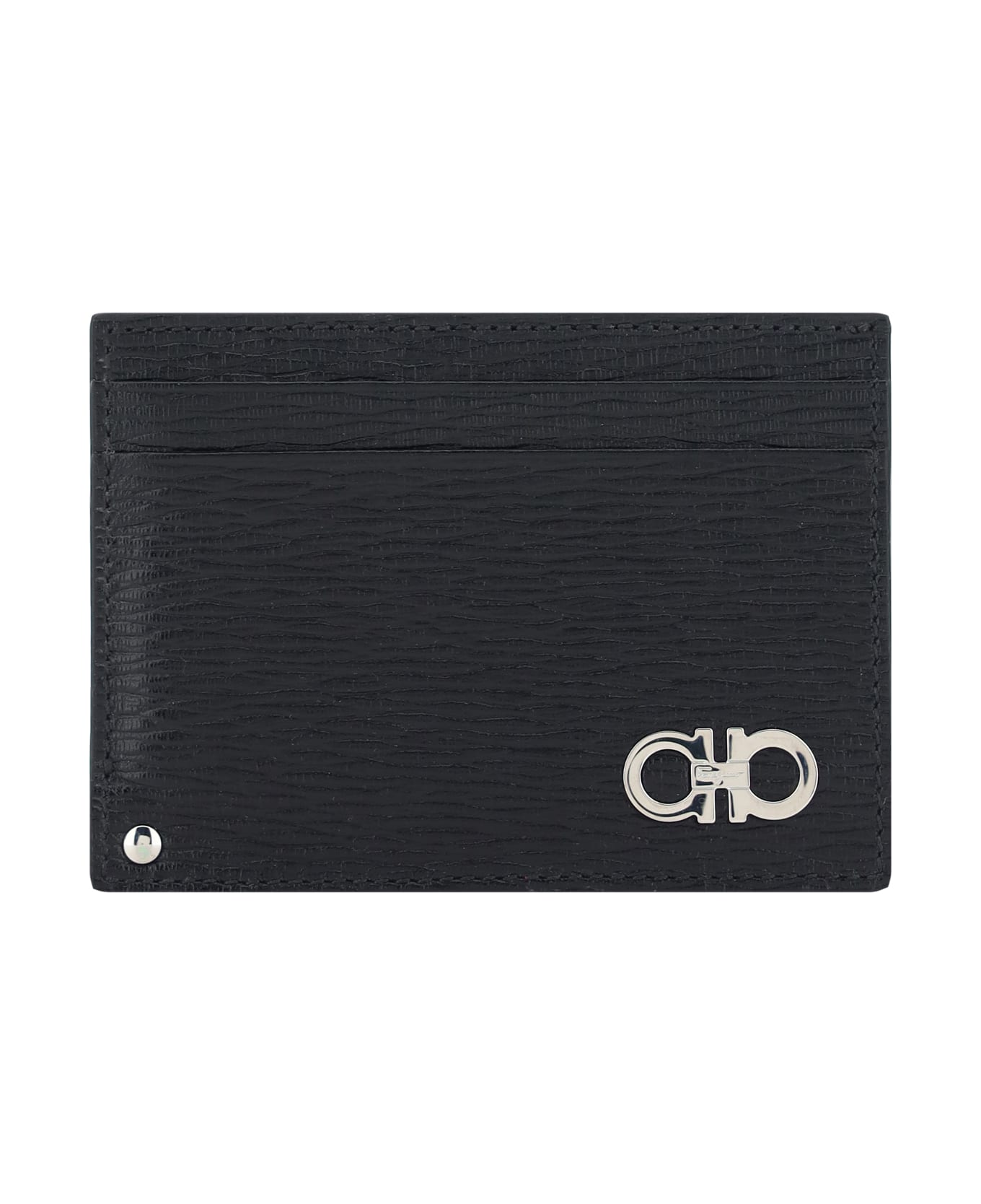 Ferragamo Revival Card Holder - Black