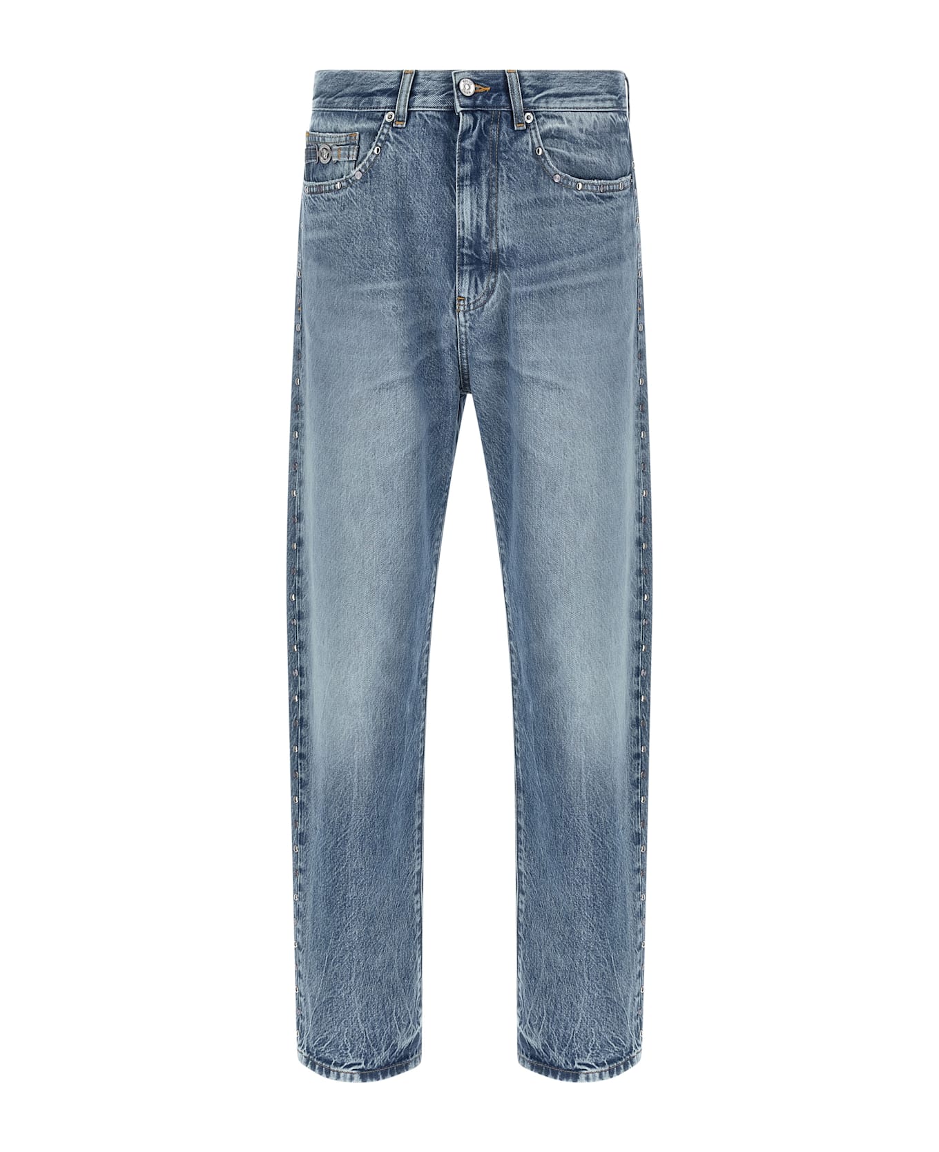 Versace Studded Jeans - Blue