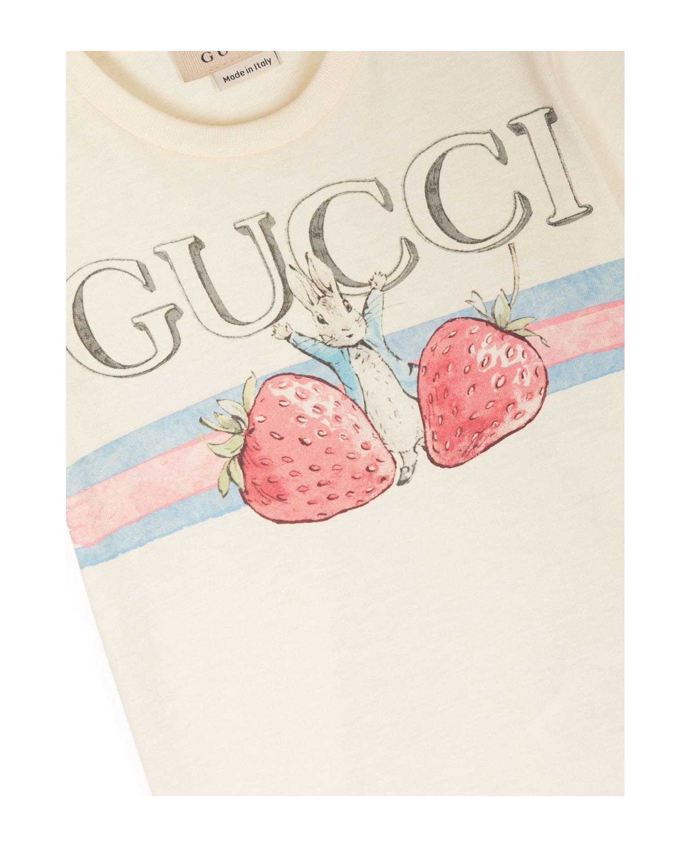 Gucci Kids T-shirts And Polos White - White Tシャツ＆ポロシャツ