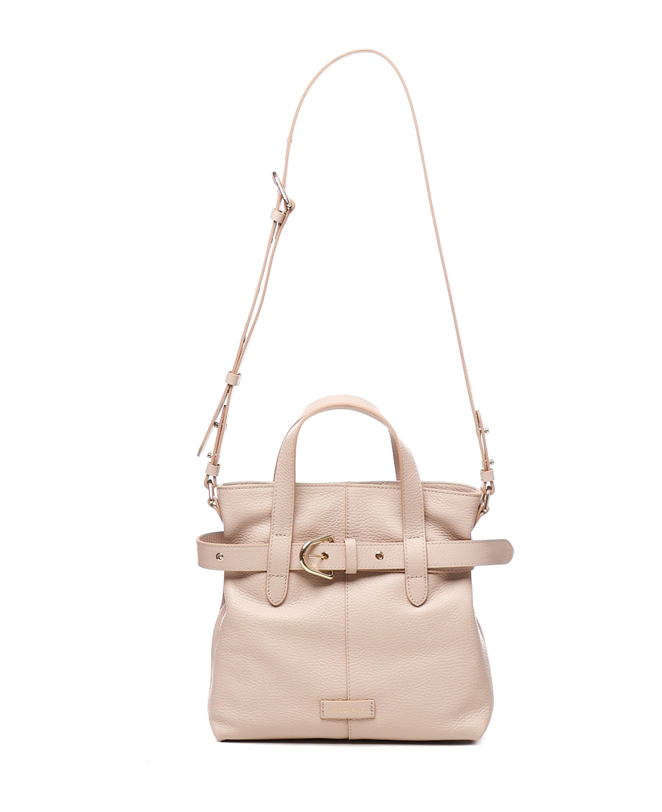Coccinelle Bucket Bag With Buckle - Pink