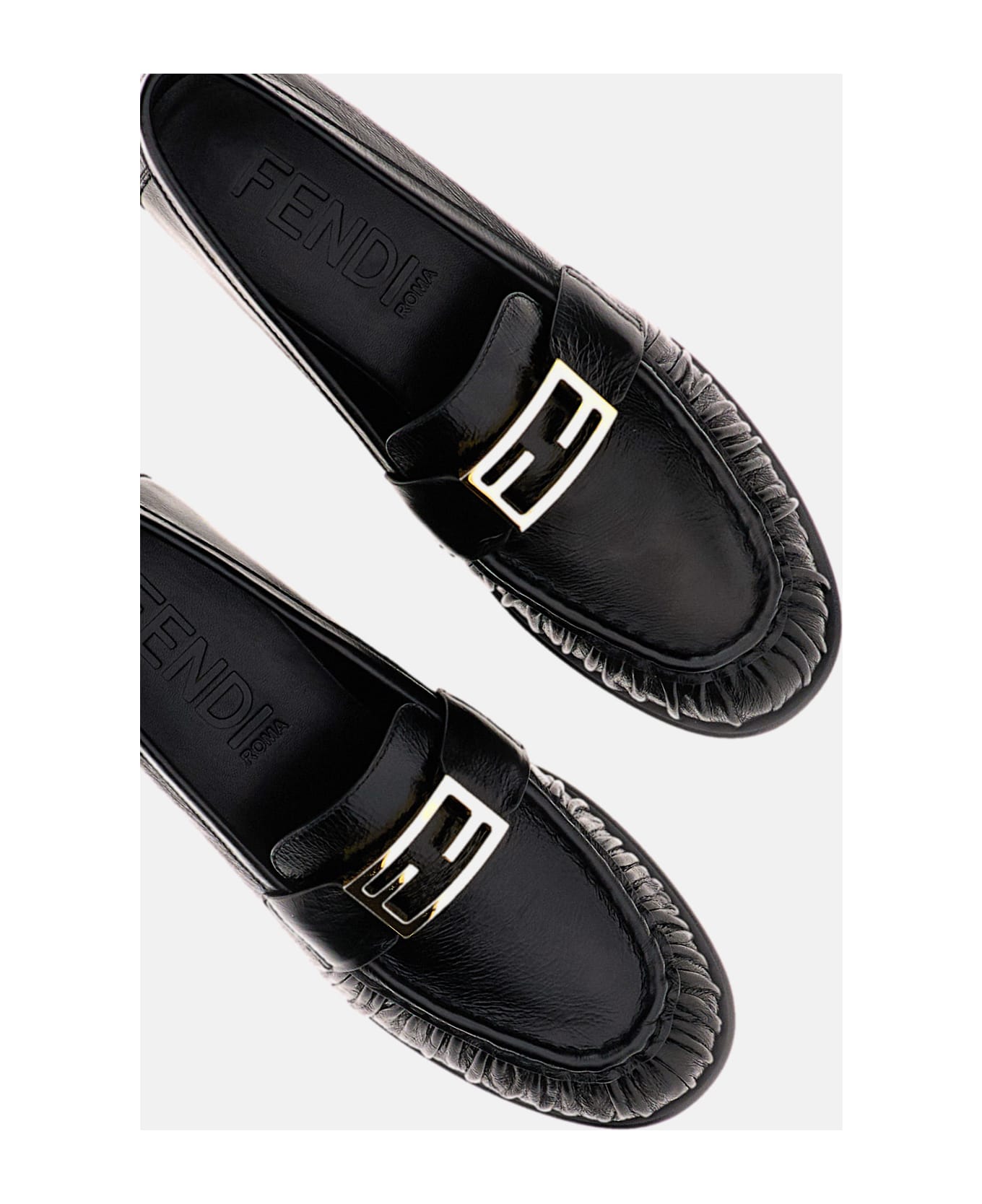 Fendi 
baguette
 Loafer - Black