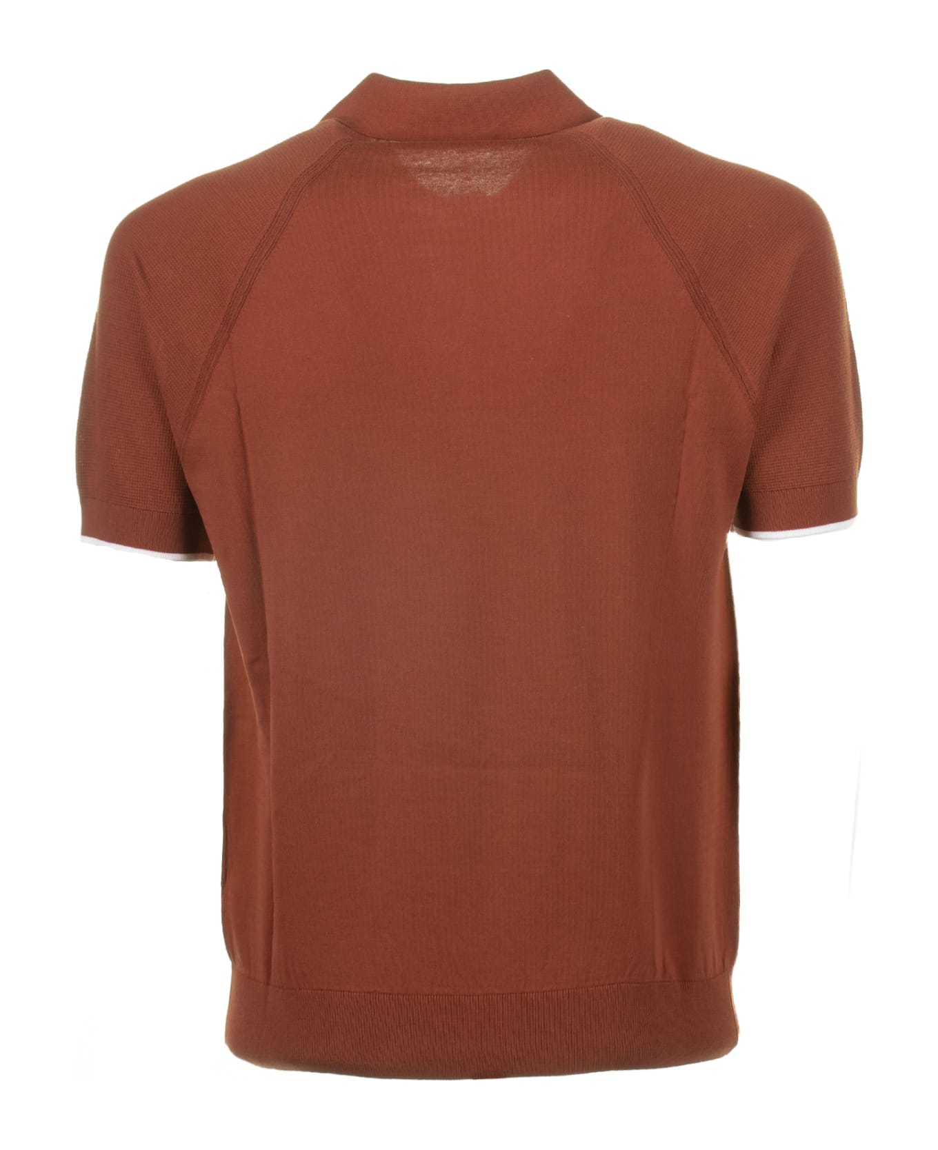 Paolo Pecora Short-sleeved Polo Shirt In Cotton - COCCIO