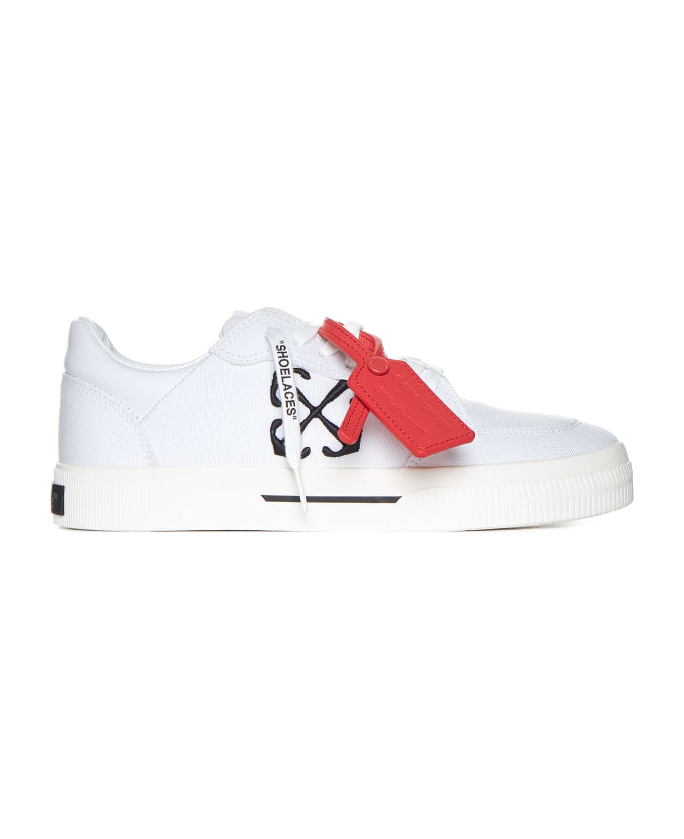 Off-White New Low Vulcanized Sneakers - White