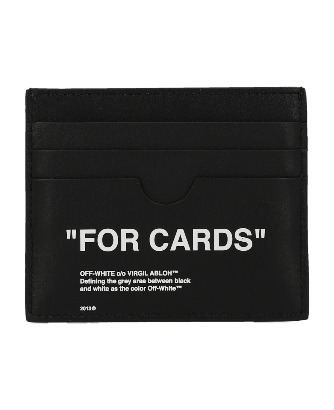 Off-White 'quote Card Holder - Non definito 財布