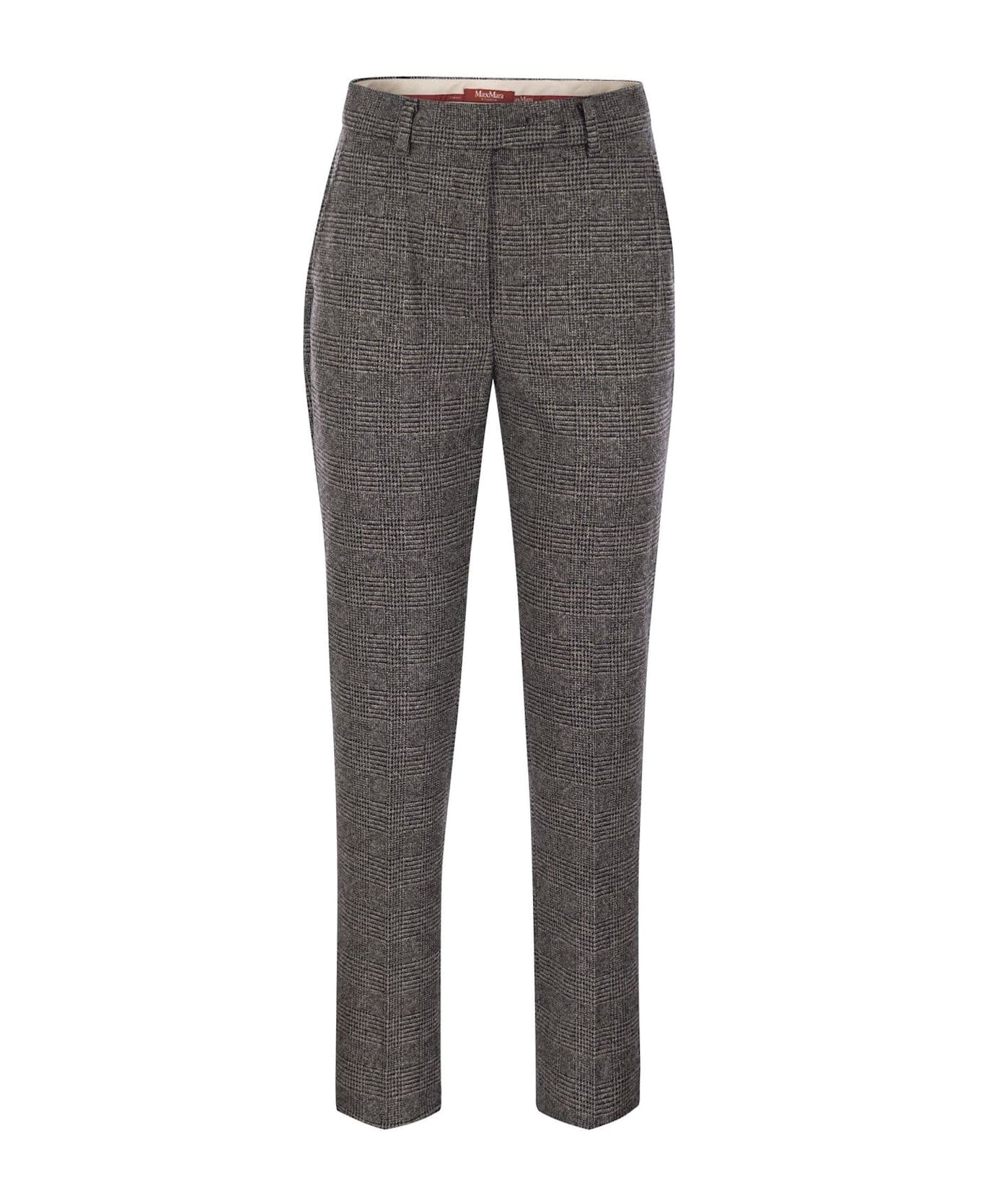 Max Mara Studio Gerico Slim-fit Trousers - GREY