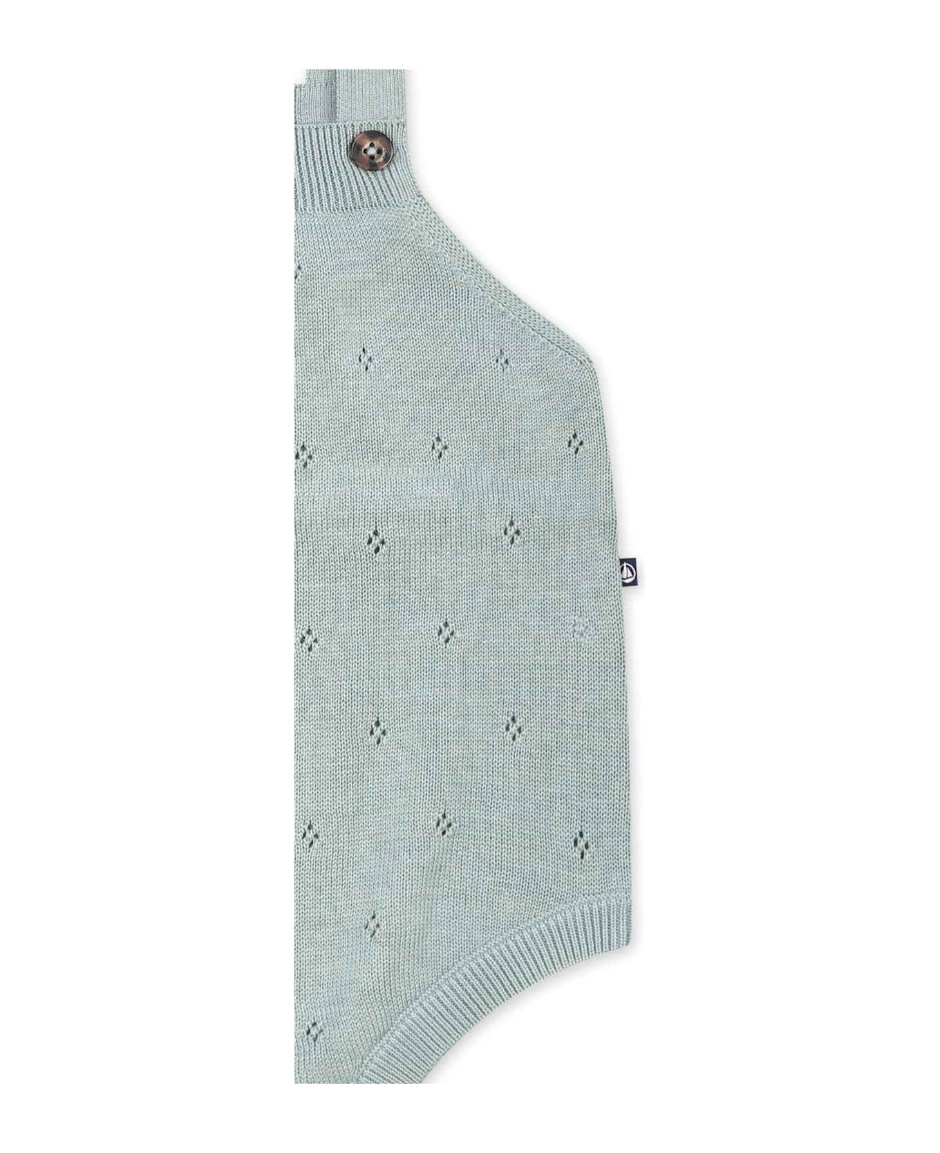 Petit Bateau Green Bodysuit For Babykids - Green