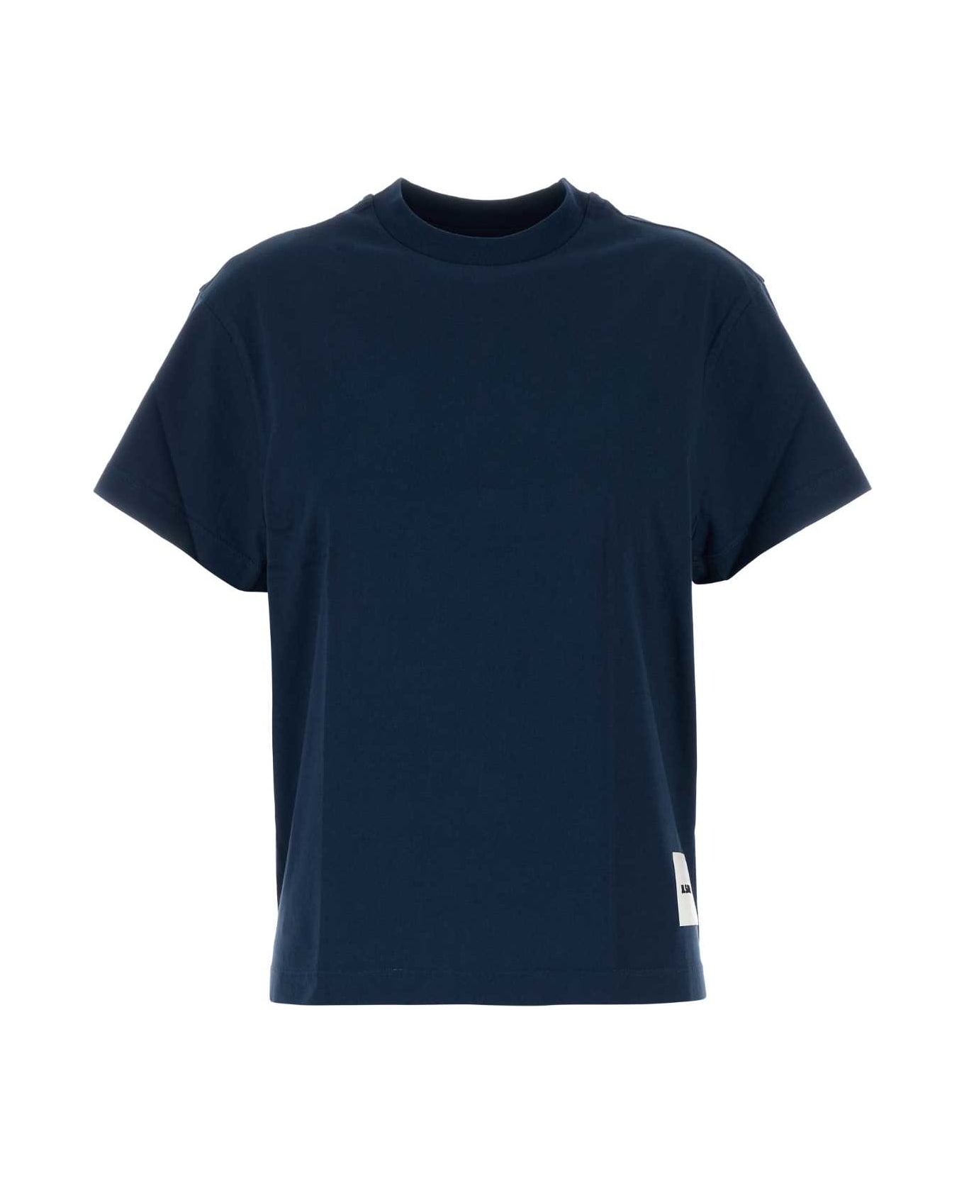 Jil Sander Multicolor Cotton T-shirt Set - BLUE MULTICOLOUR (100 + 001 + 419)