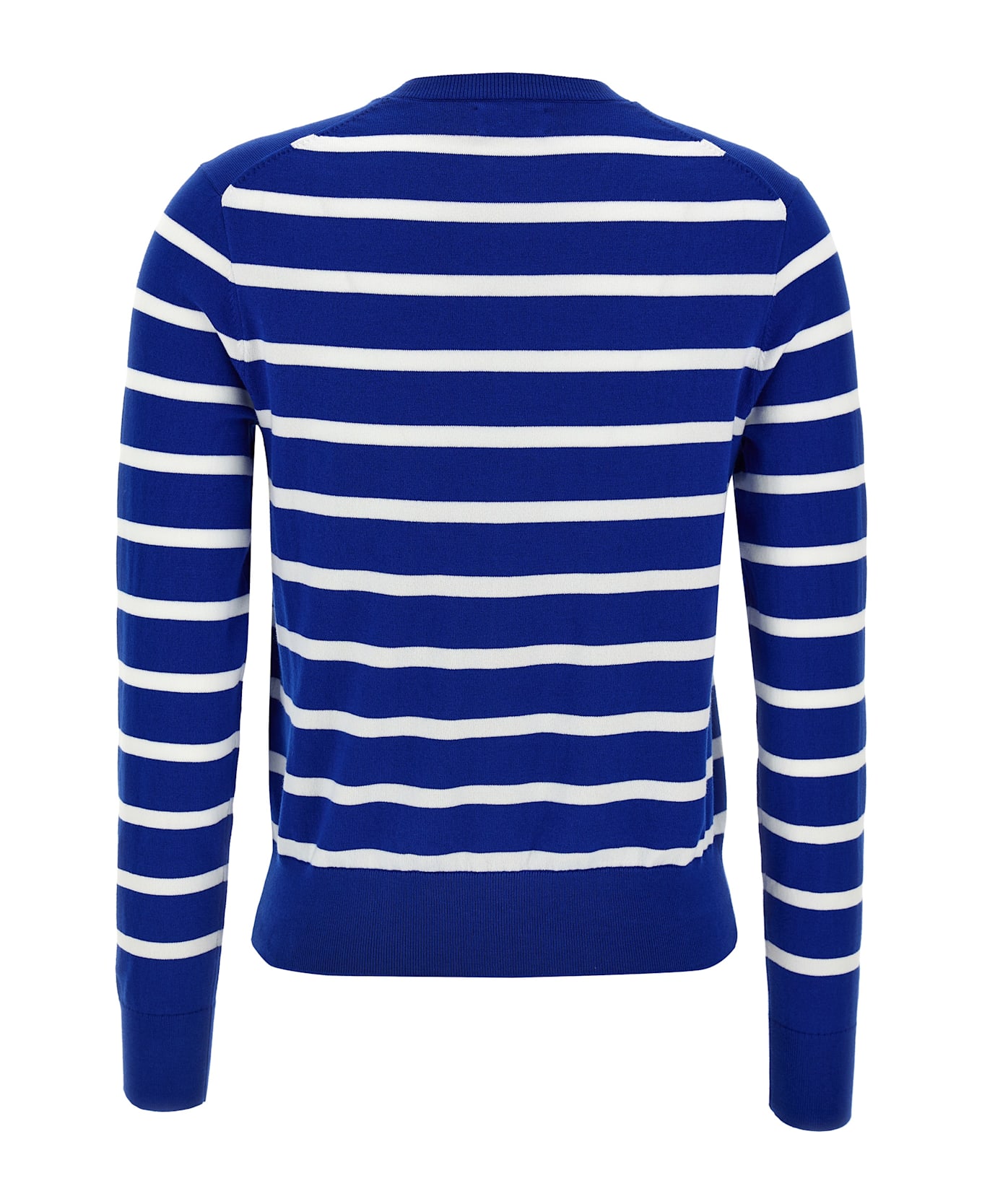 Polo Ralph Lauren Logo Embroidery Cardigan - BLUE SATURN WHITE