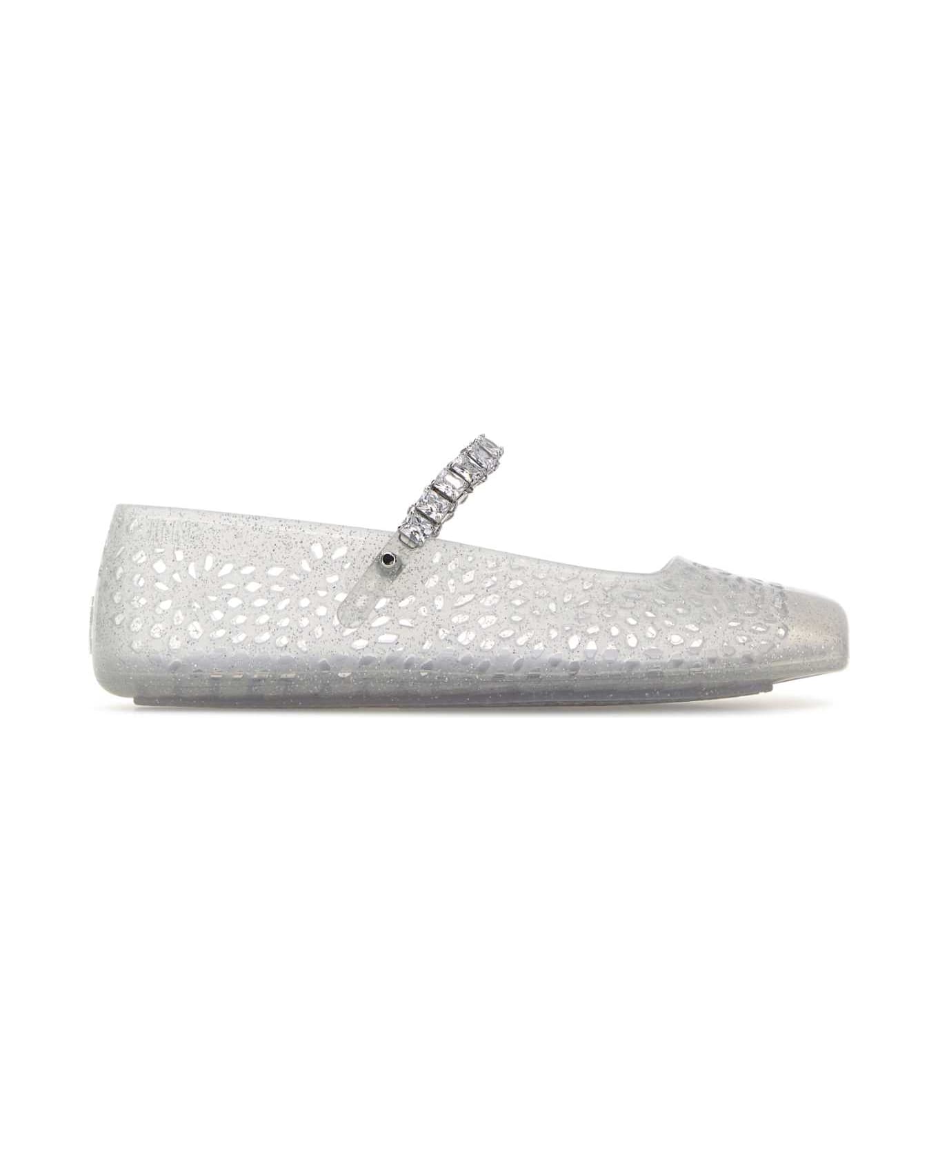 バレエシューズ Jimmy Choo Transparent Rubber The Jelly Ballerinas Jimmy Choo Transparent Rubber The Jelly Ballerinas | italist
