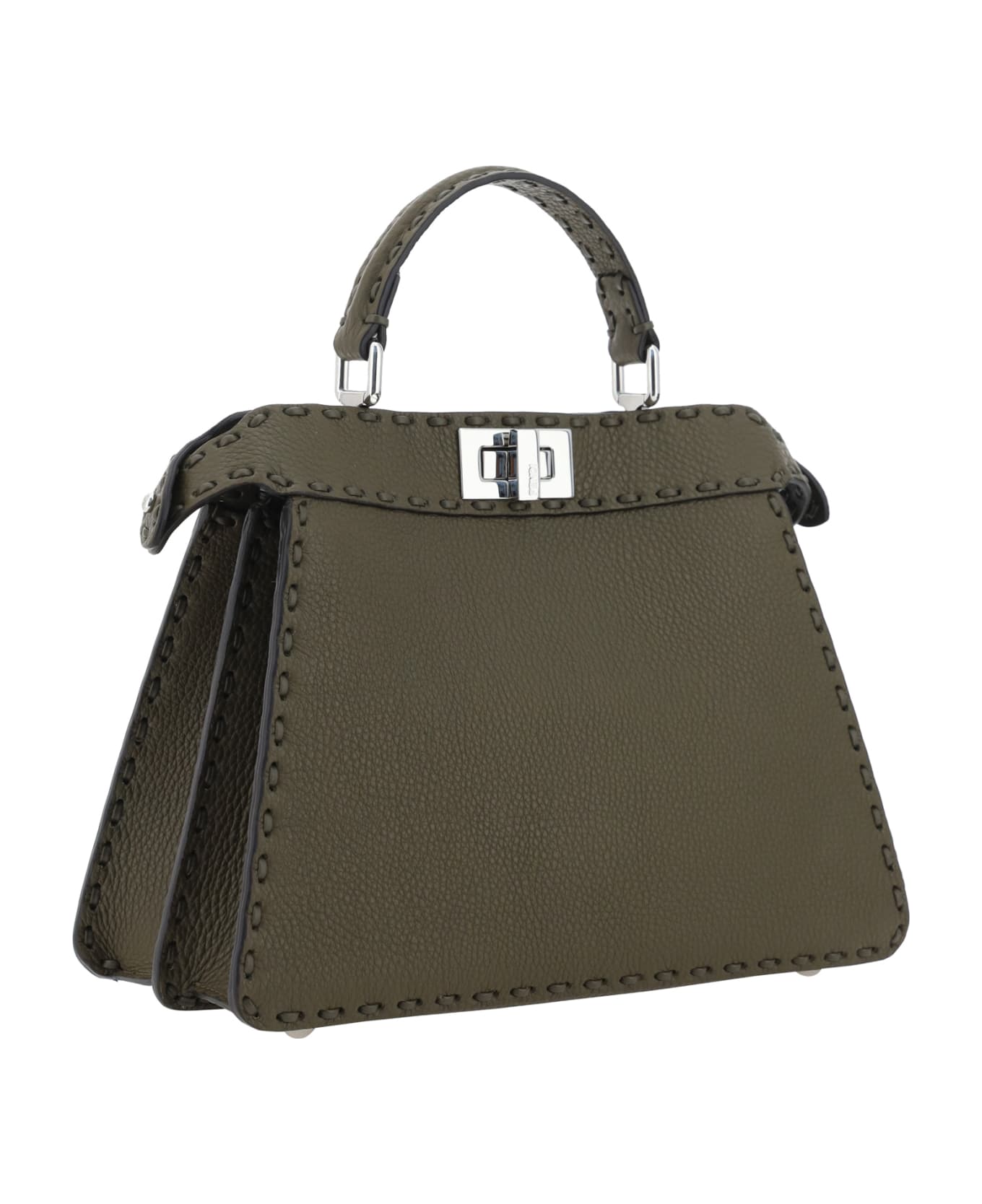 Fendi 'peekaboo Iseeu' Small Handbag - Wood+palladio