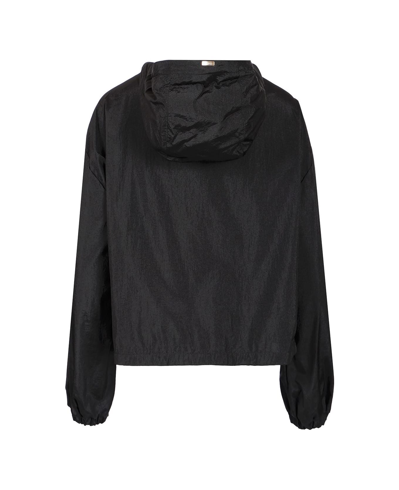 Herno Boxy Fit Waterproof Jacket - Black