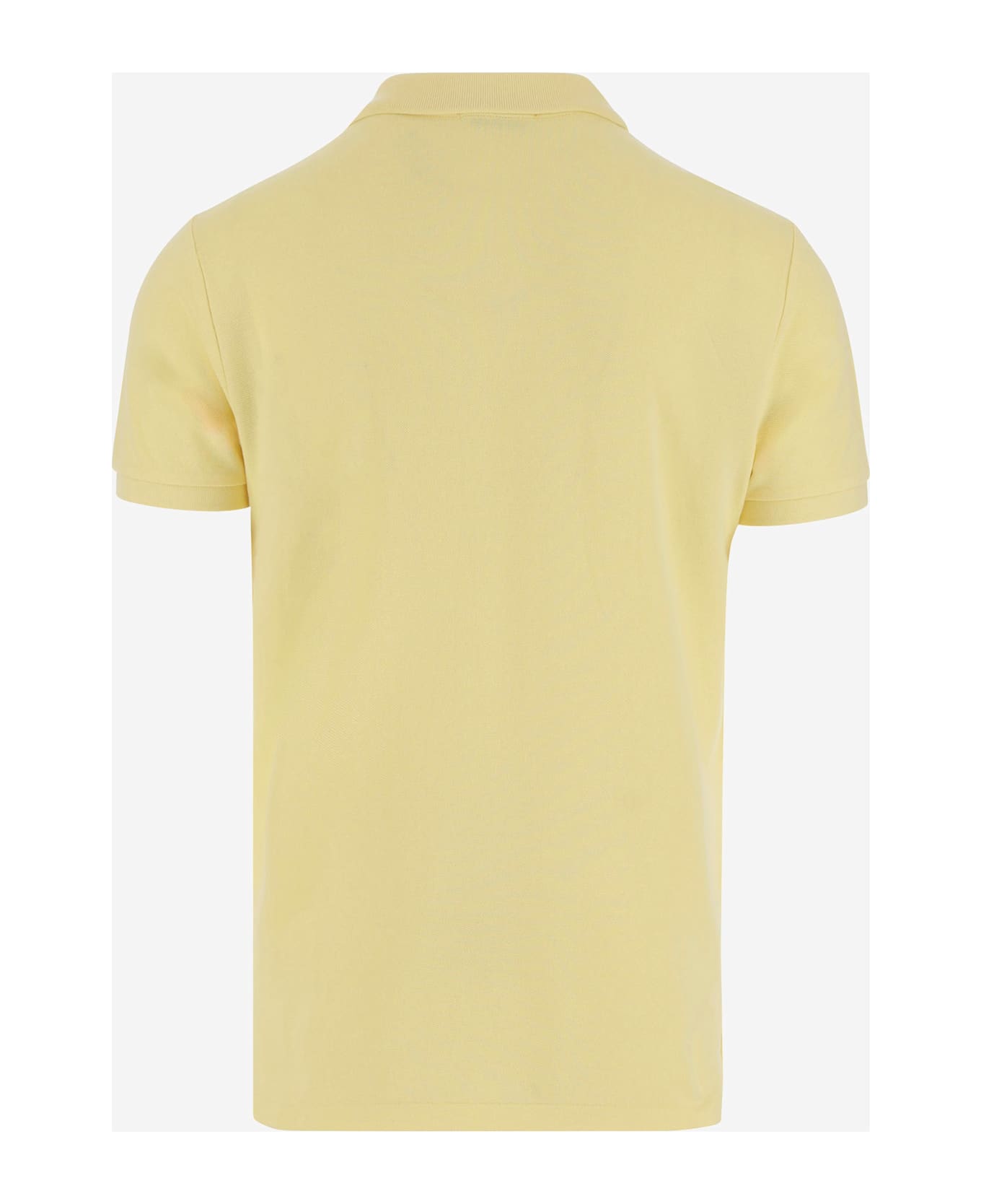 Polo Ralph Lauren Cotton Polo Shirt With Logo - Yellow