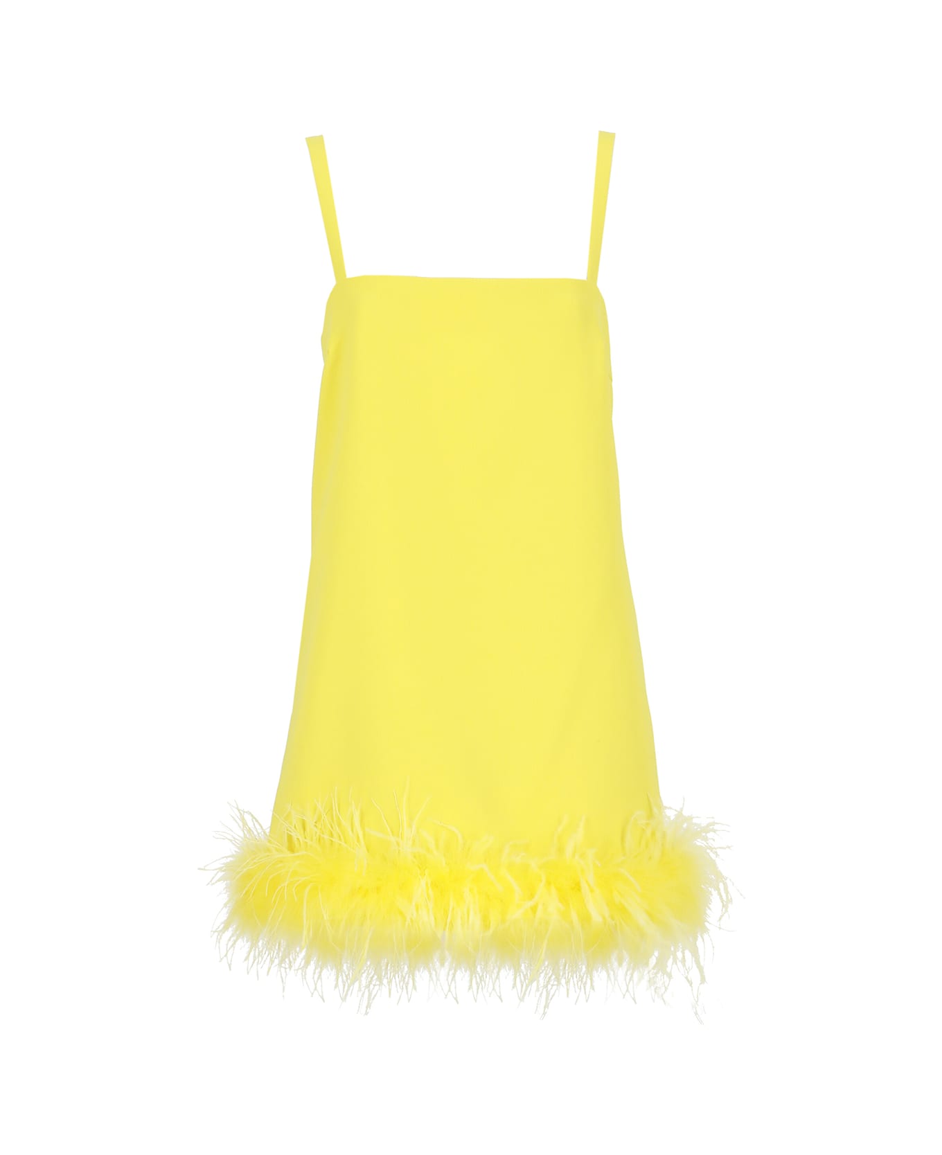 Pinko Trebbiano Dress - Yellow ワンピース＆ドレス