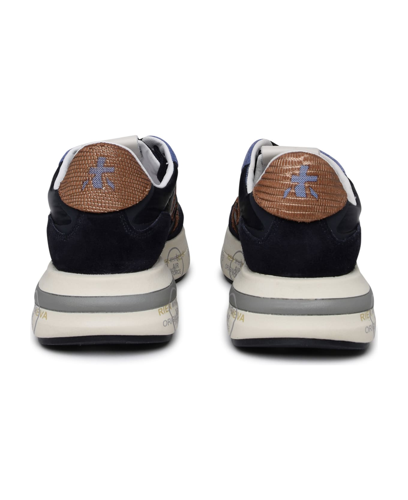Premiata 'cassie' Two-tone Suede Blend Sneakers - BLUE スニーカー