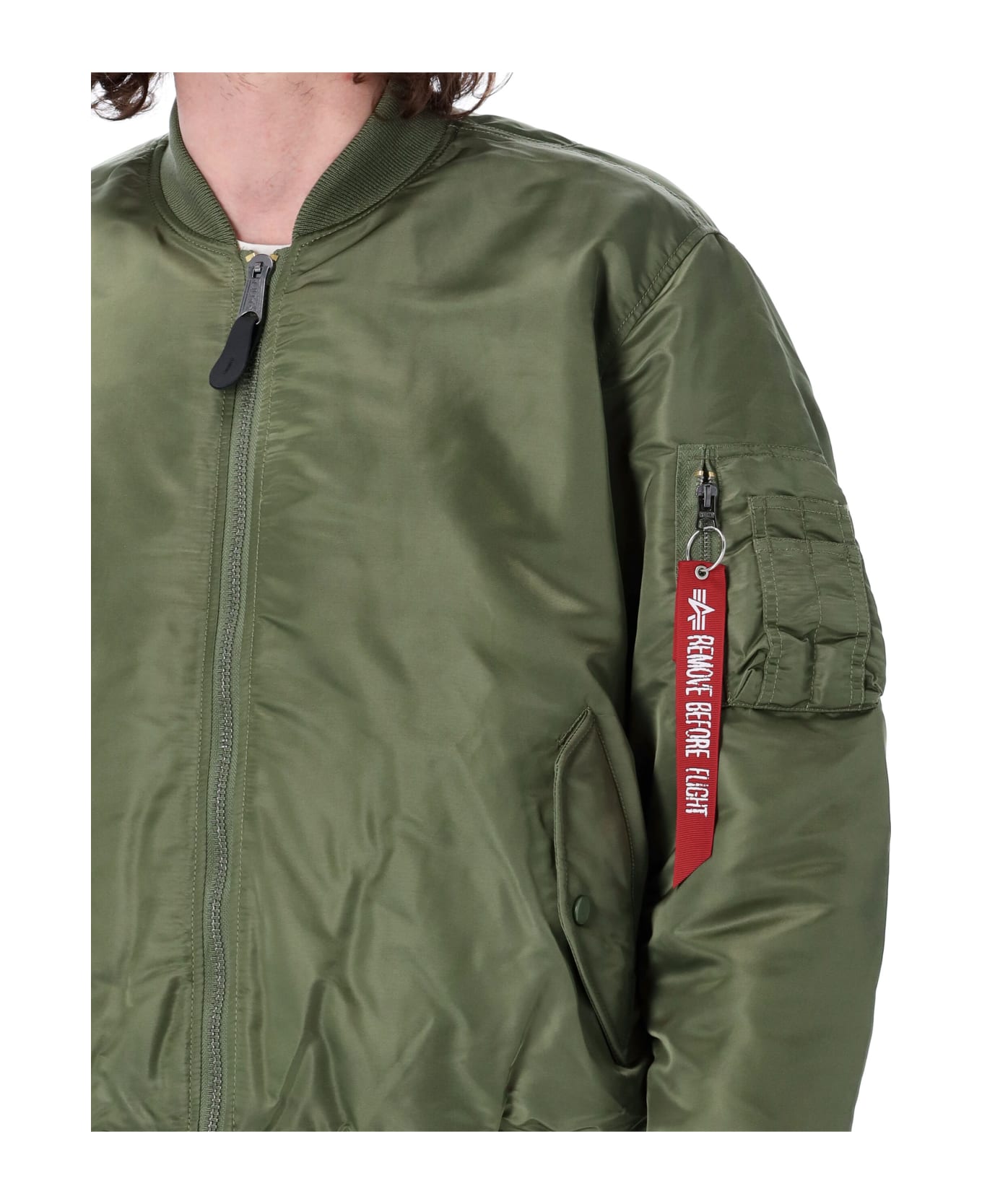 Alpha Industries Ma-1 Reversible Bomber - SAGE GREEN