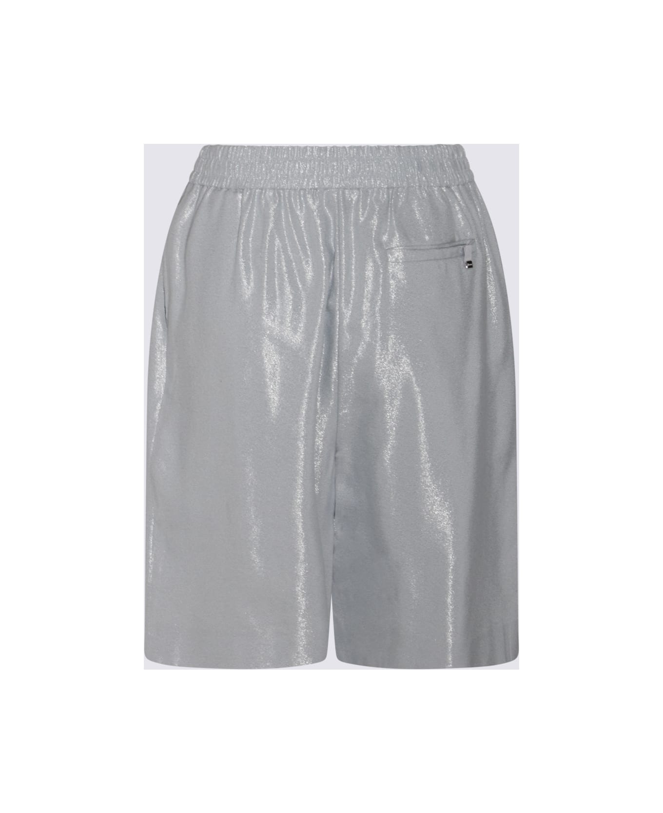 Herno Grey Viscose Shorts - Grey