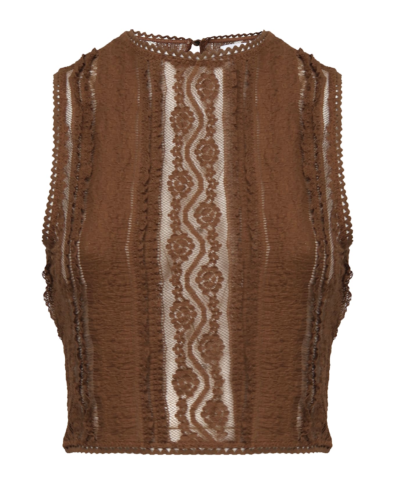 Charo Ruiz Asteria Top - Brown