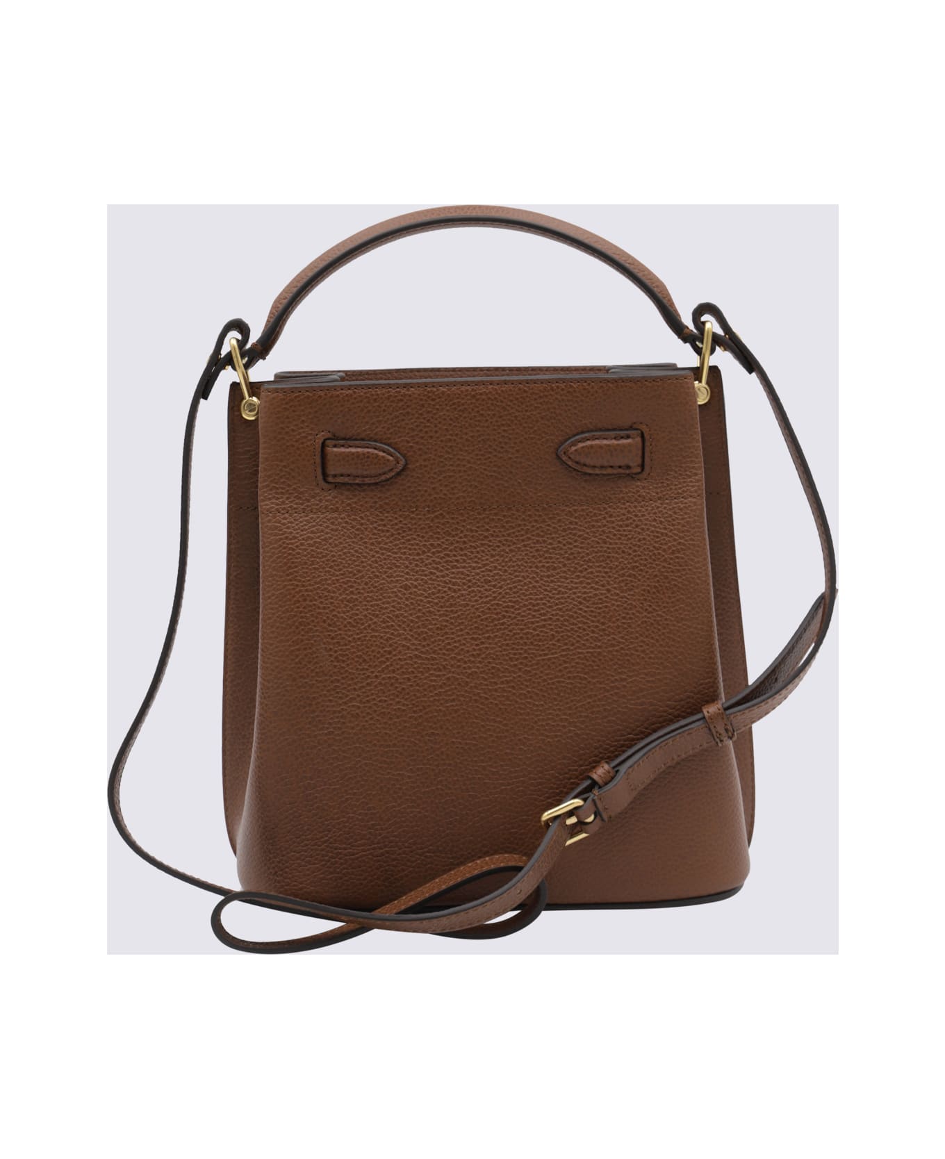 Mulberry Brown Leather Satchel - Oak