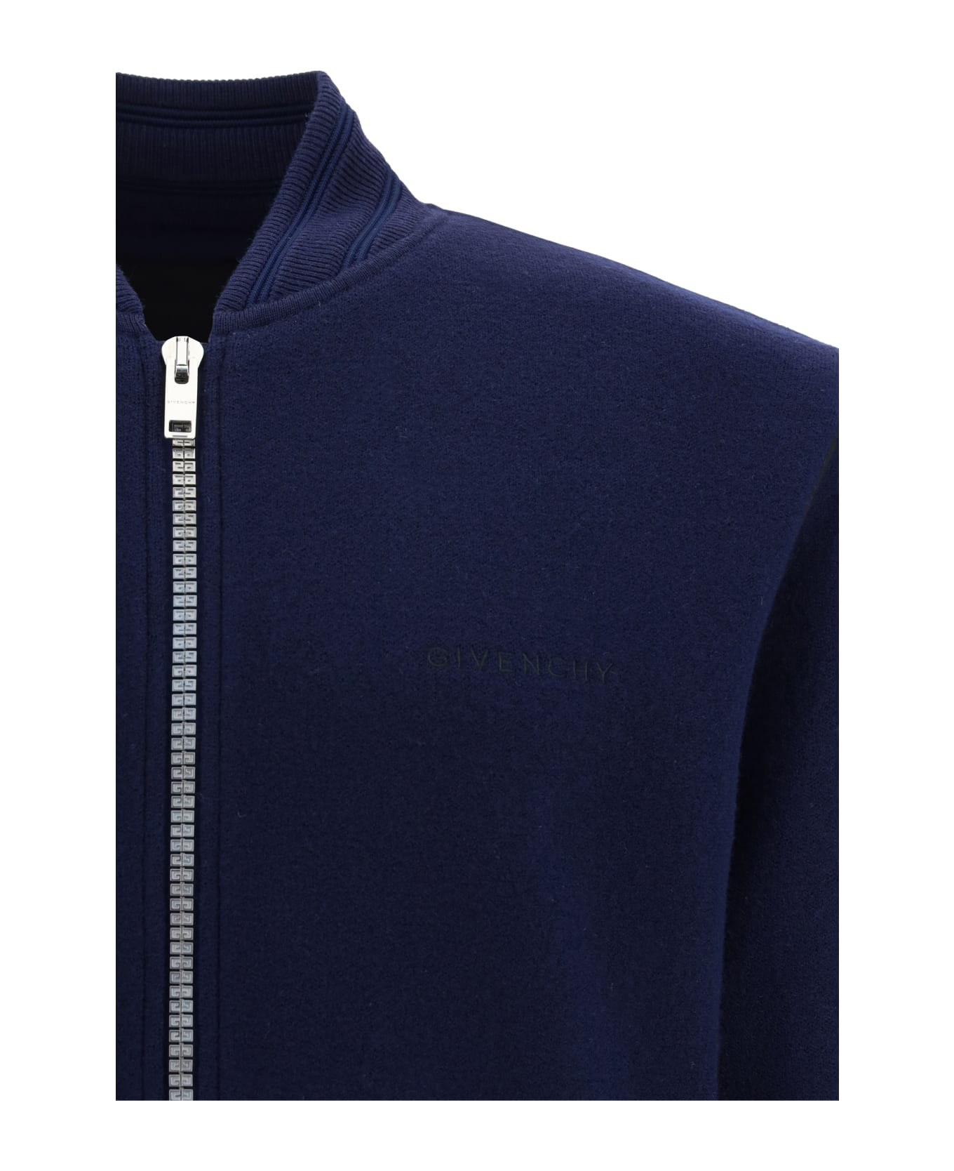 Givenchy Knitted Varsity Jacket - Blue ジャケット