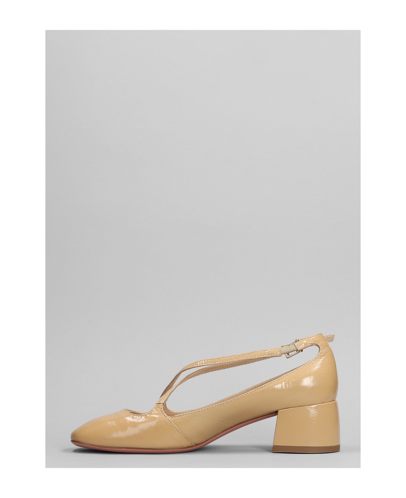 Roberto Festa Actress Pumps In Camel Leather - Camel ハイヒール