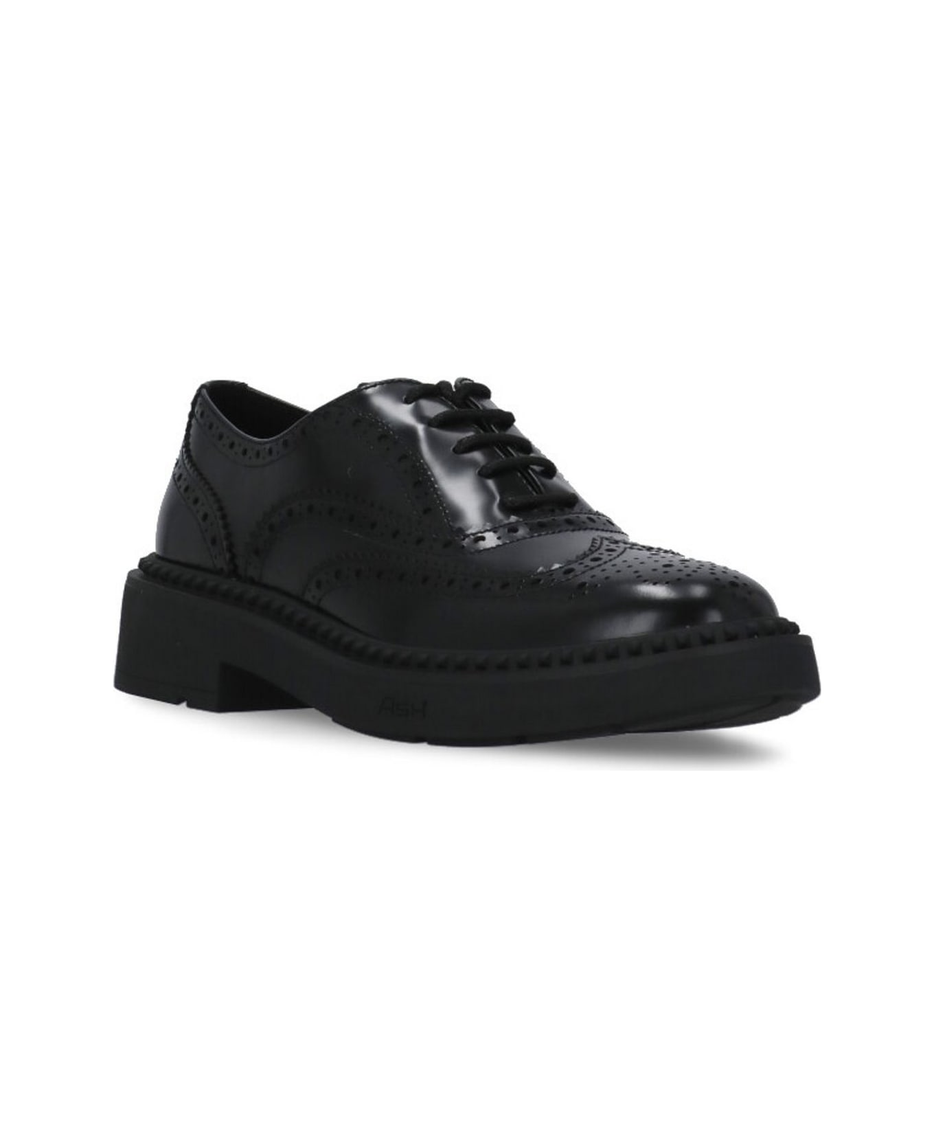 Ash Mercer Oxford Lace-up Shoes - BLACK