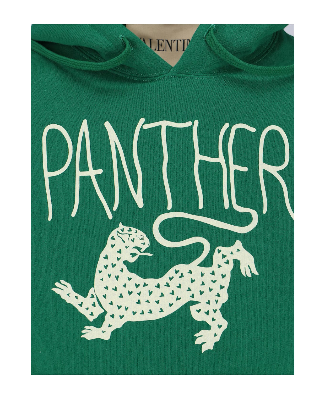 Valentino "panther" Hoodie - Green